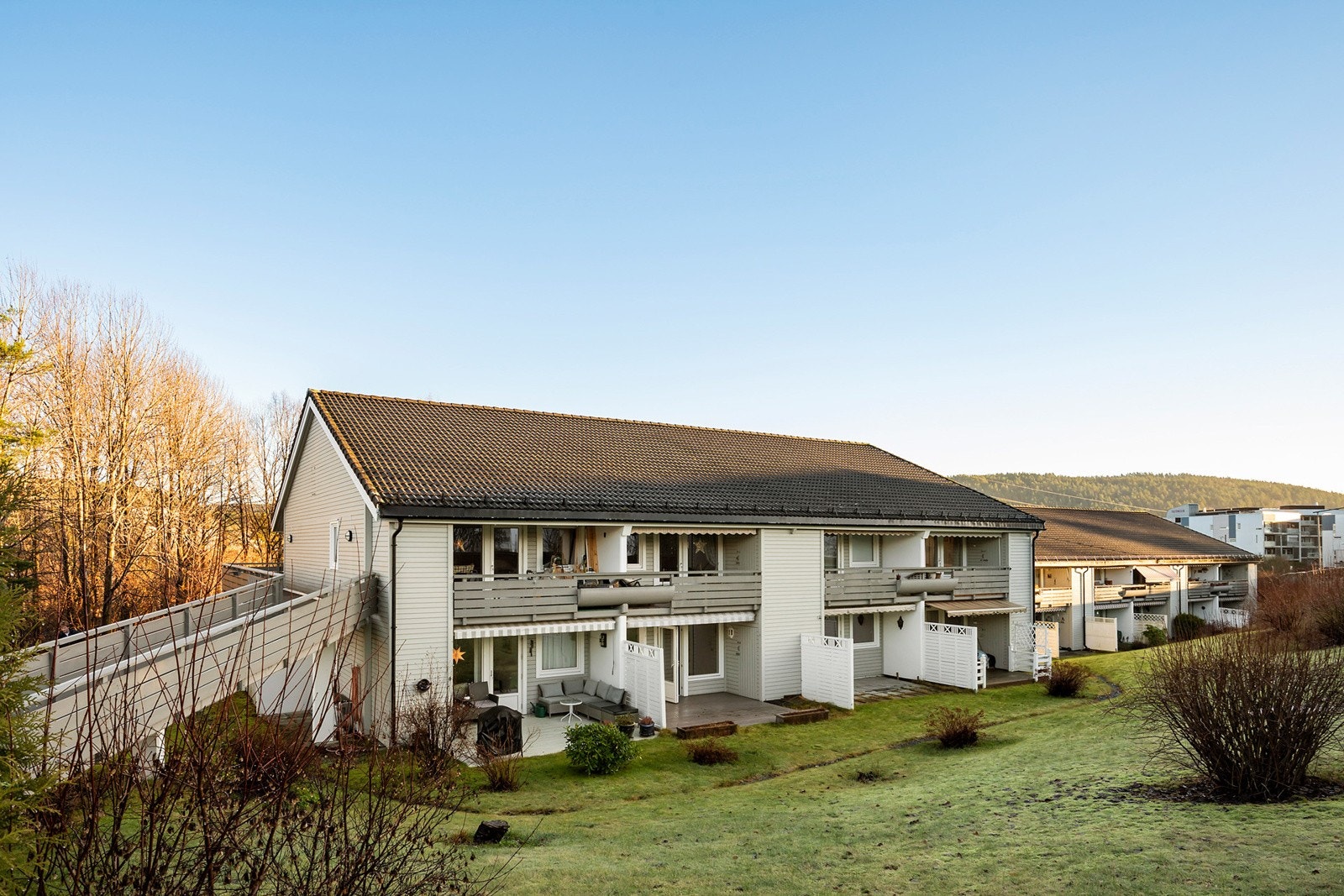 Byggets fasade. Galleribilde