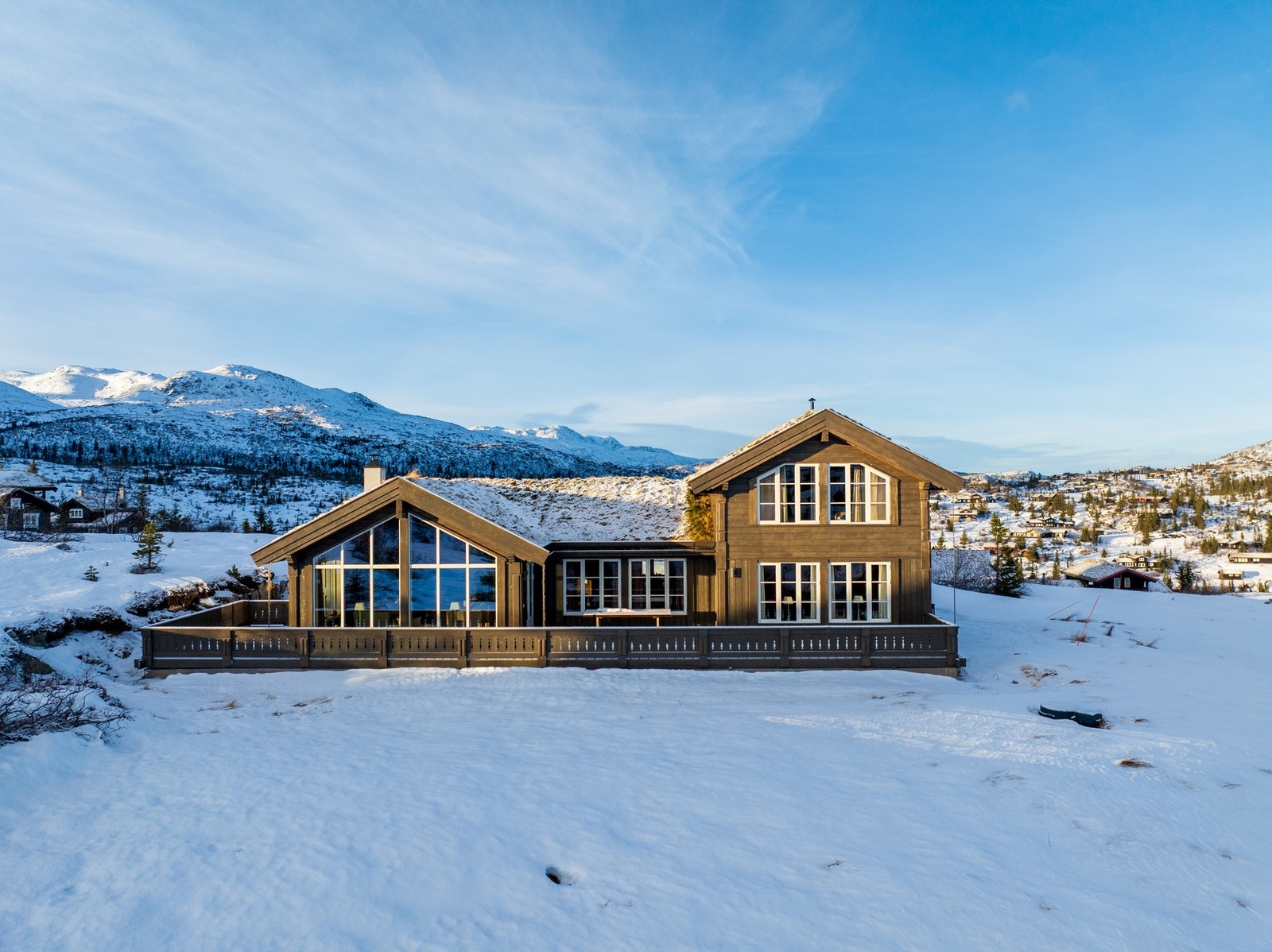 Hytta er oppført i 2020 og holder en god standard. Galleribilde