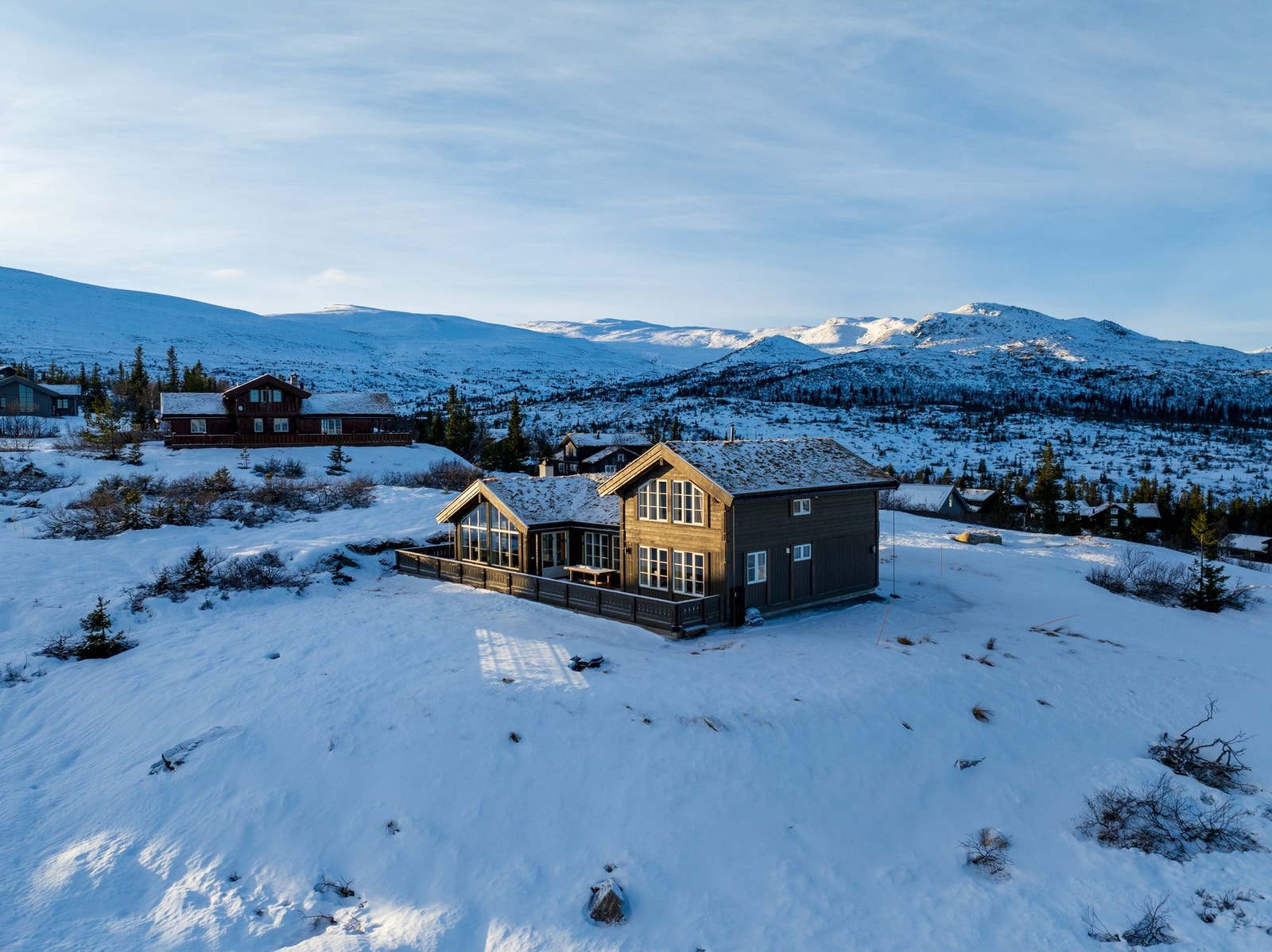 Eiendommen er et svært godt utgangspunkt for fine turer oppover det vakre høyfjellet. Galleribilde