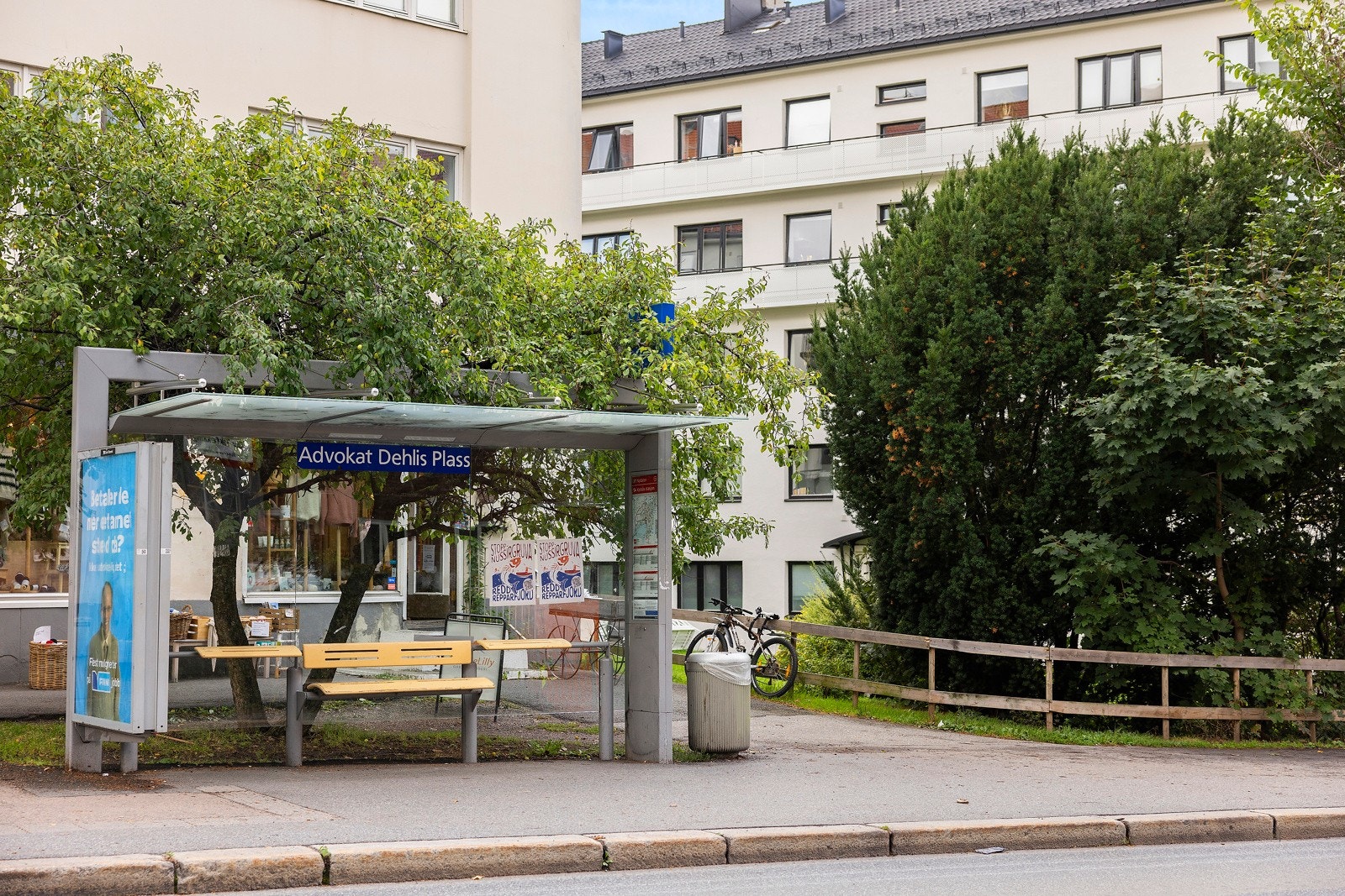 Kort vei til kollektivtilbud. Galleribilde