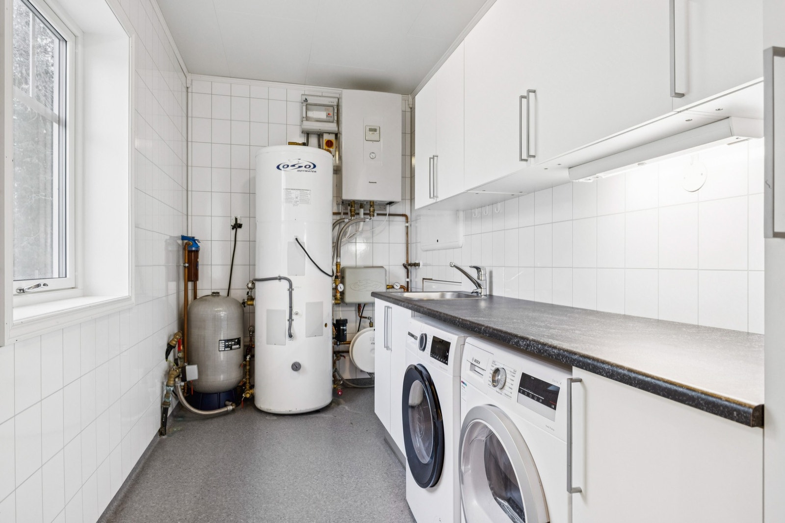 Vaskerom/teknisk rom. Galleribilde