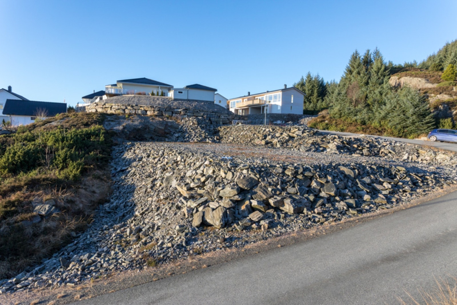 Tomten måler 995 kvm. Galleribilde