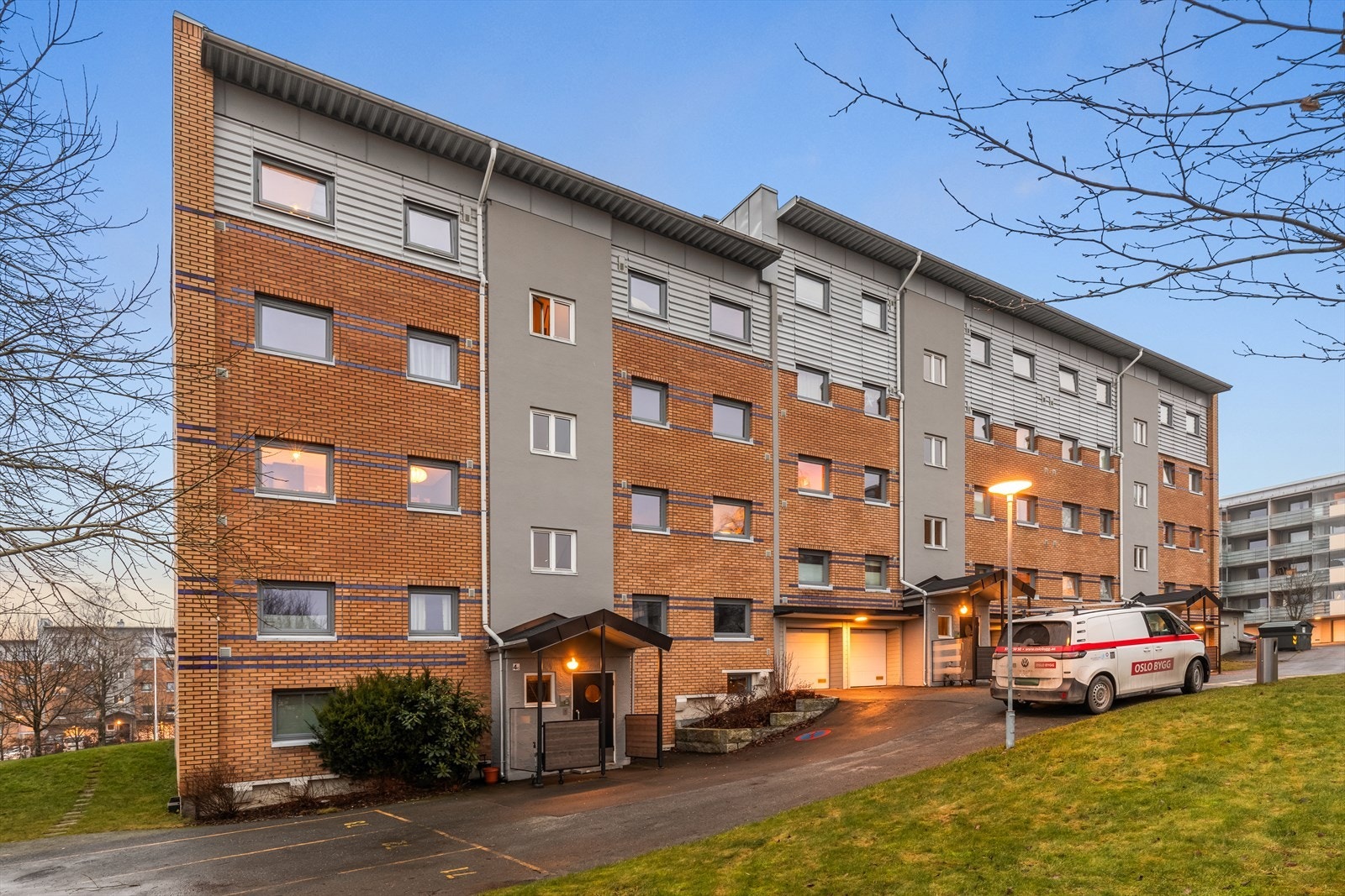 Fasade av Veitvetstubben 4C. Galleribilde