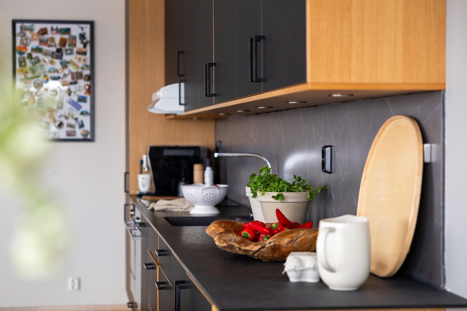 Her kan hobbykokken boltre seg. Galleribilde