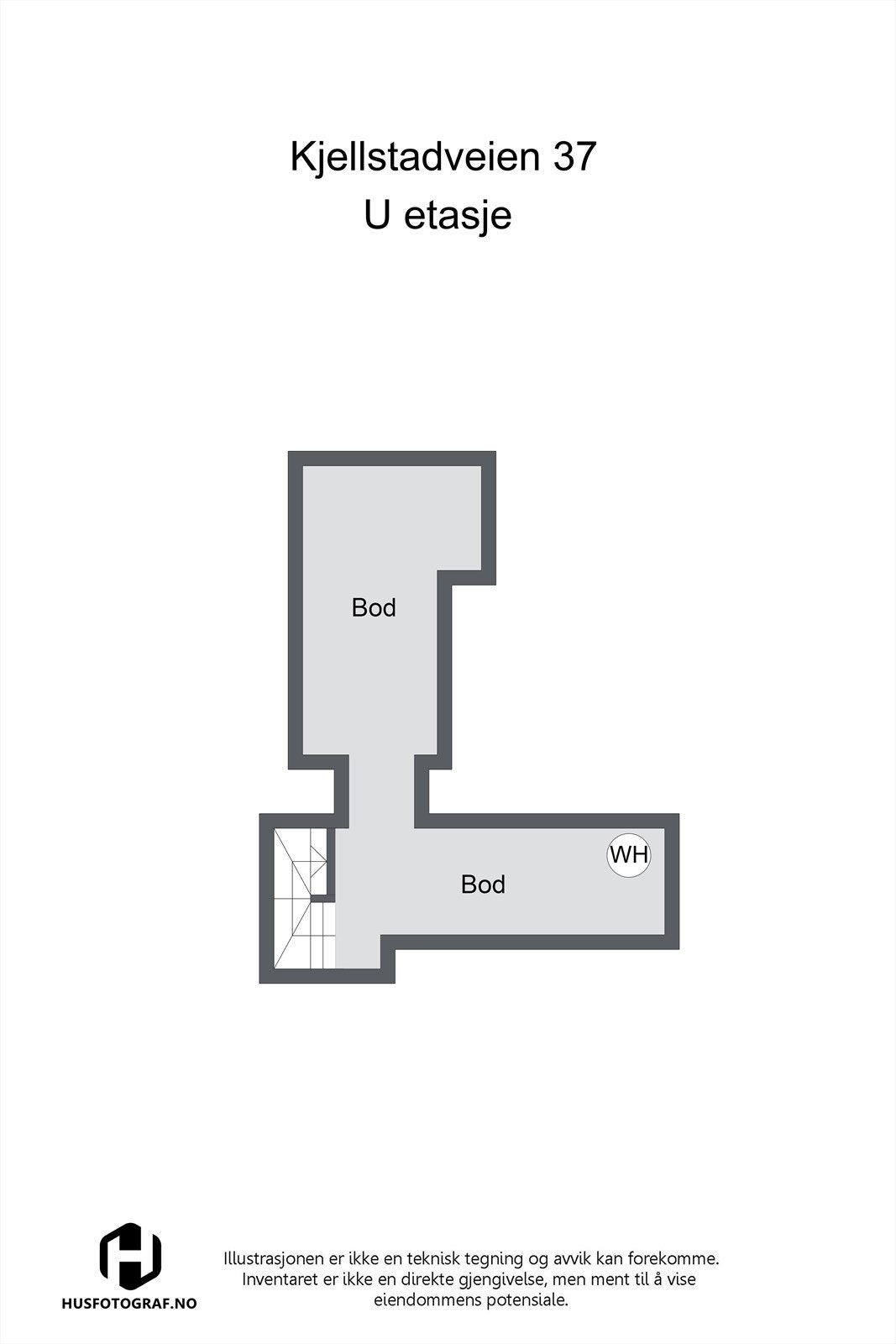 Planskisse - Kjeller Galleribilde