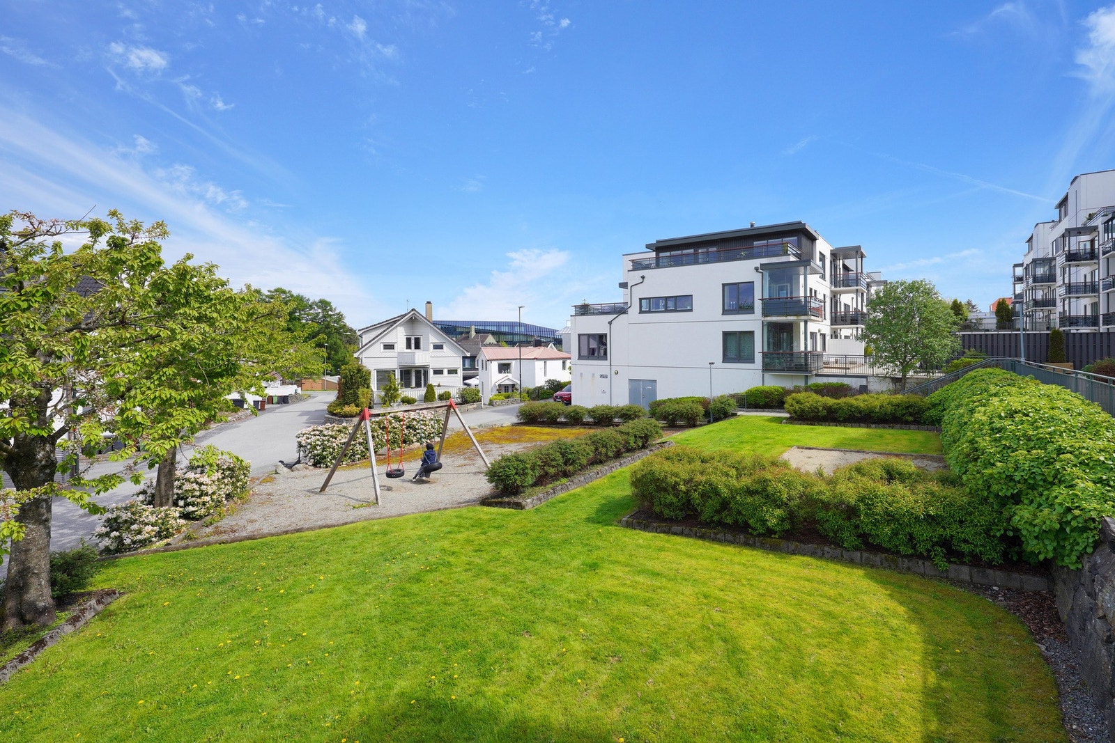 Flotte fellesareal som setter rammen for område Galleribilde