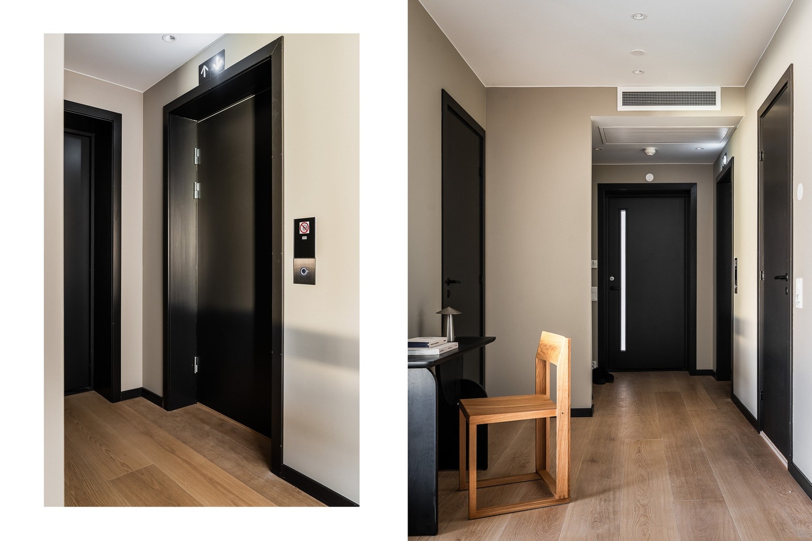 Heisen tar deg direkte fra garasjeanlegget og inn i leilighetens entré. Galleribilde