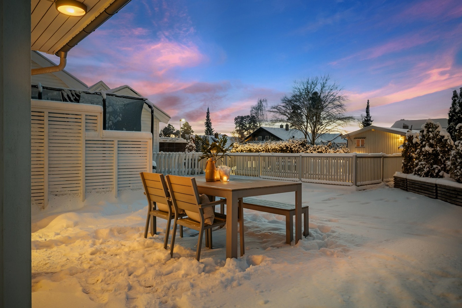 Kveldsstemning. Galleribilde