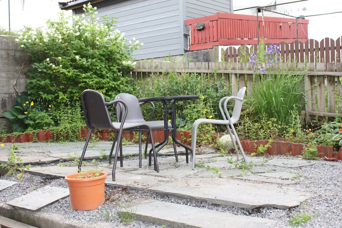 Felles uteområde Galleribilde