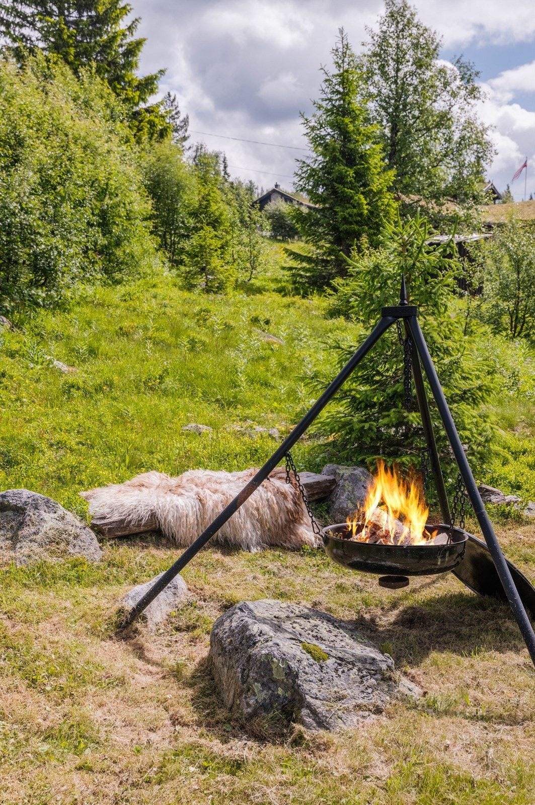 Idyllisk bålpanneplass! Galleribilde