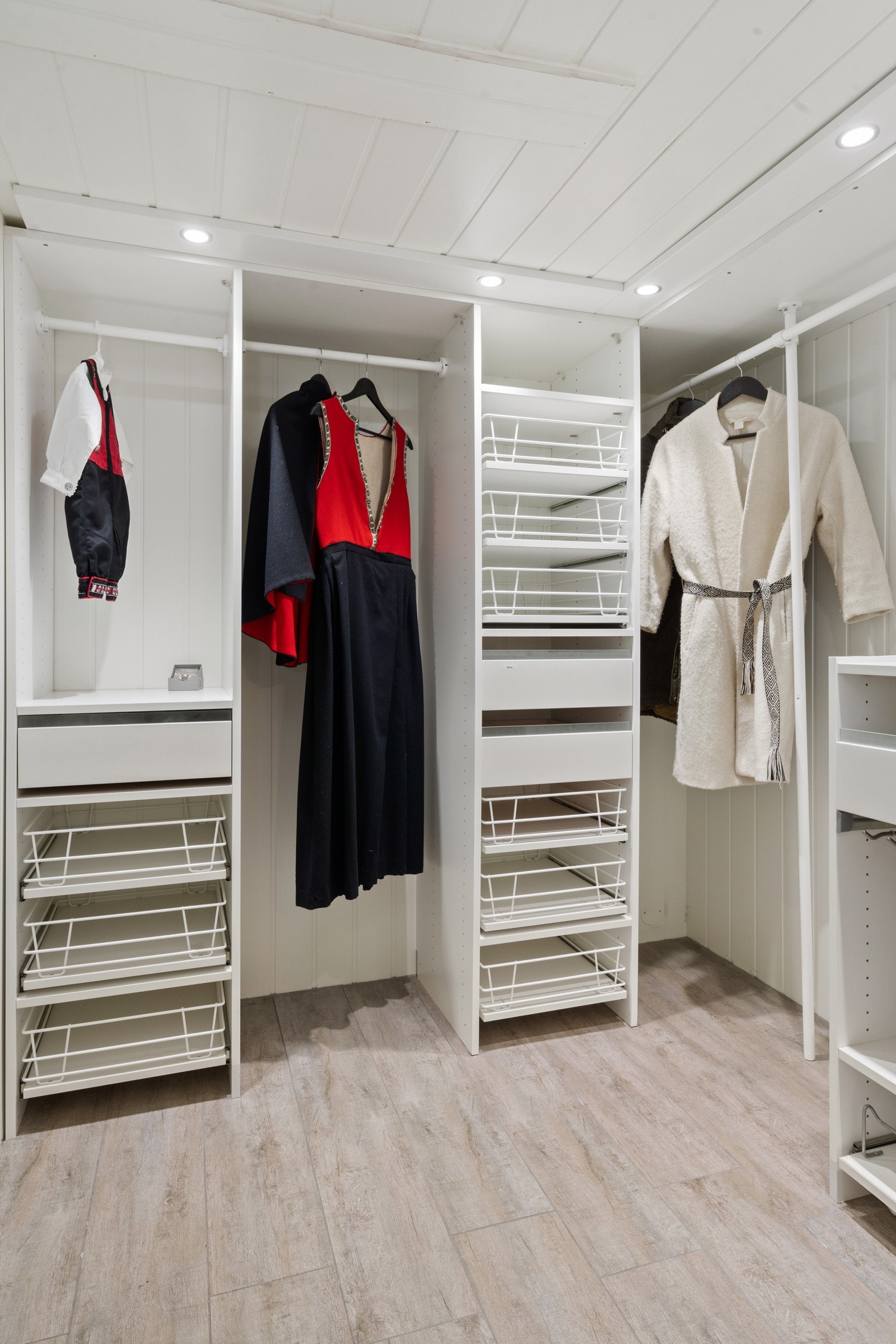 Garderoberom. Galleribilde