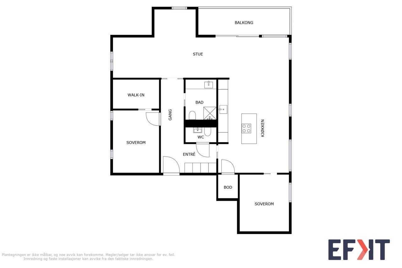 plantegning. Galleribilde