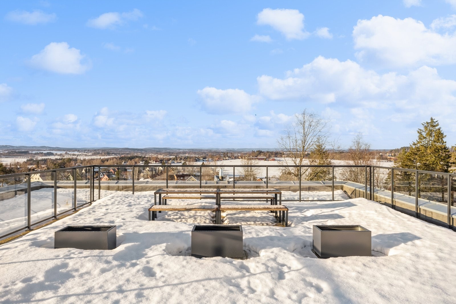 Felles takterrasse Galleribilde