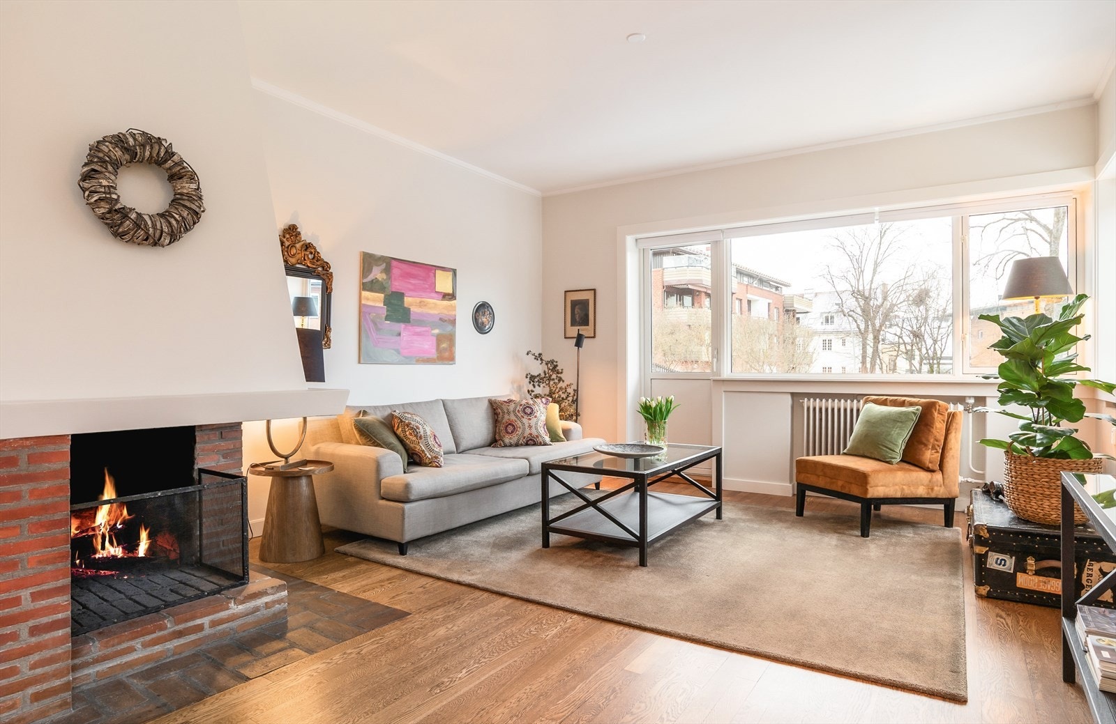 Velkommen til Professor Dahls Gate 51B - Presentert av Henrik R. Winsnes v/Nordvik Røa. Fotograf: Studio Oslo /Kristin Hefte Galleribilde