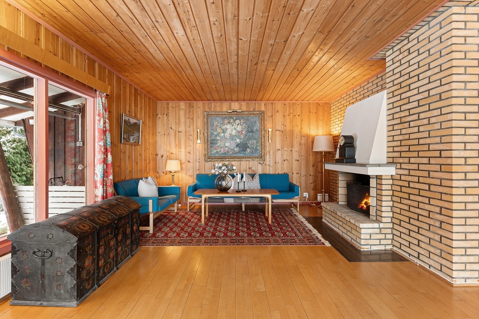 Stuen har gode møbleringsmuligheter Galleribilde