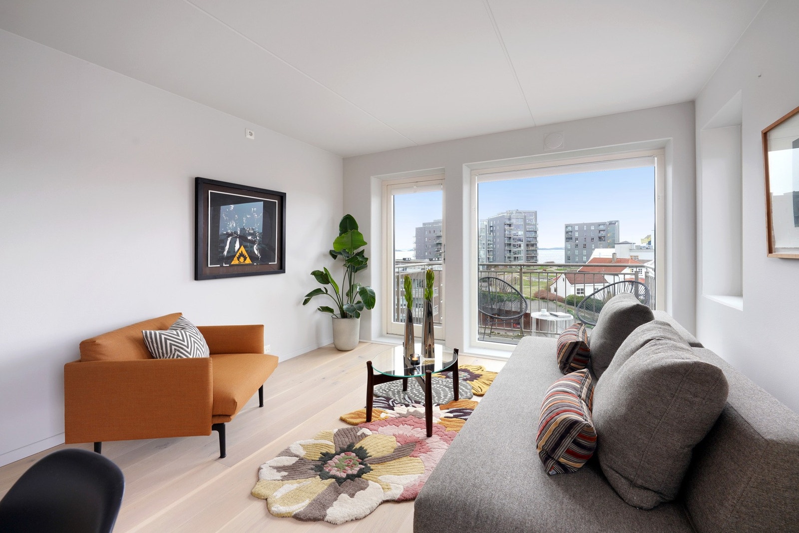 God utsikt fra stuen også. Galleribilde