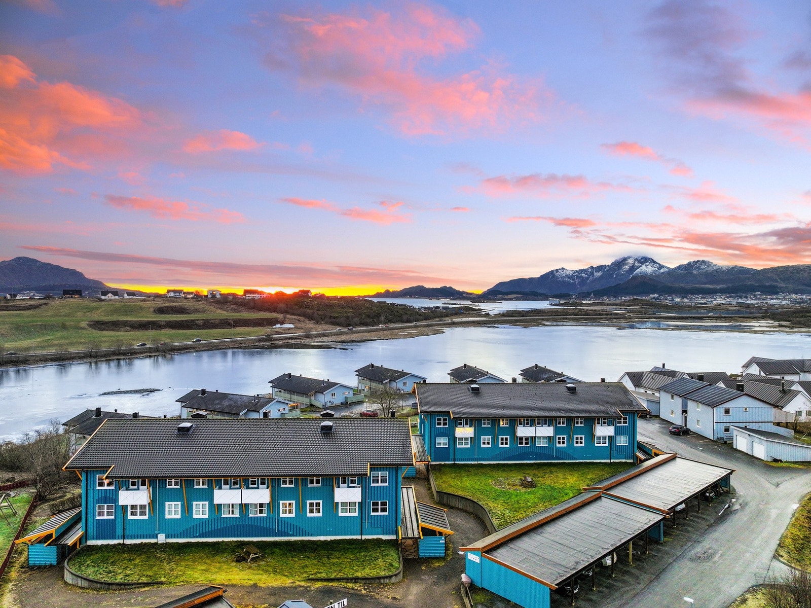 En arealeffektiv 2-roms andelsleilighet med balkong Galleribilde