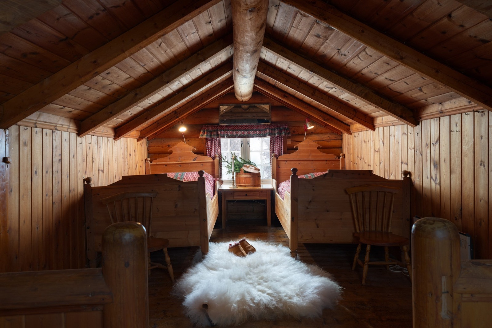 Soverom på hemsen. Galleribilde