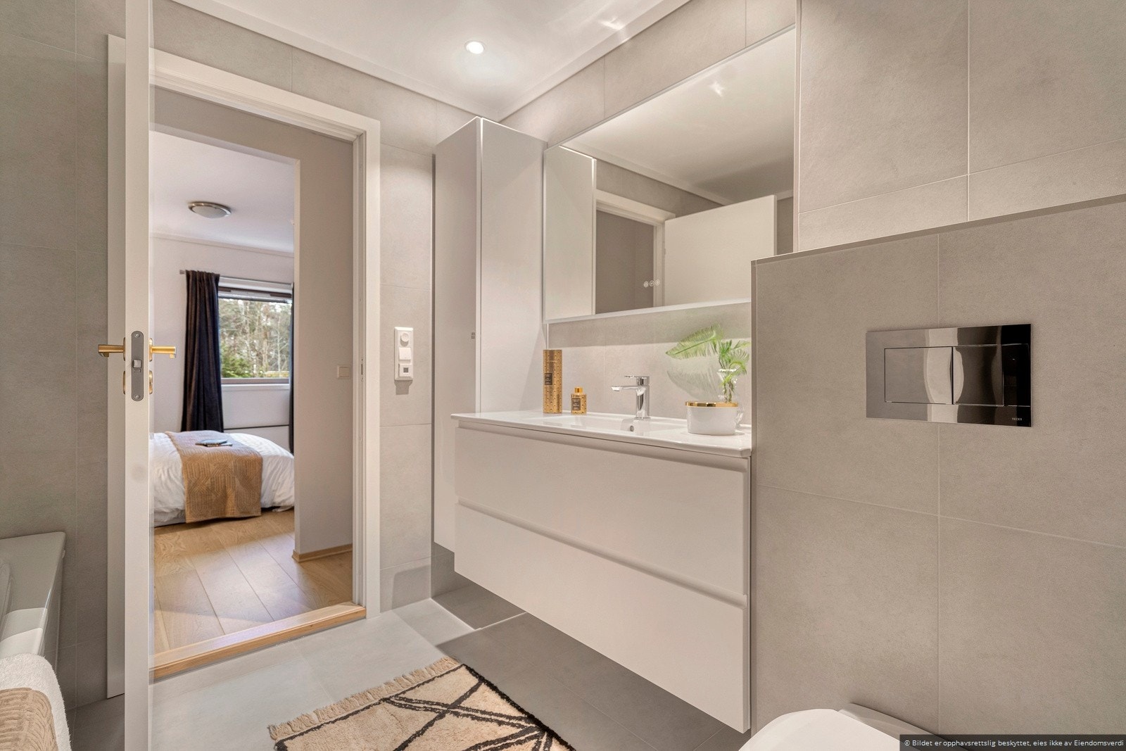 Bad hovedsoverom Galleribilde