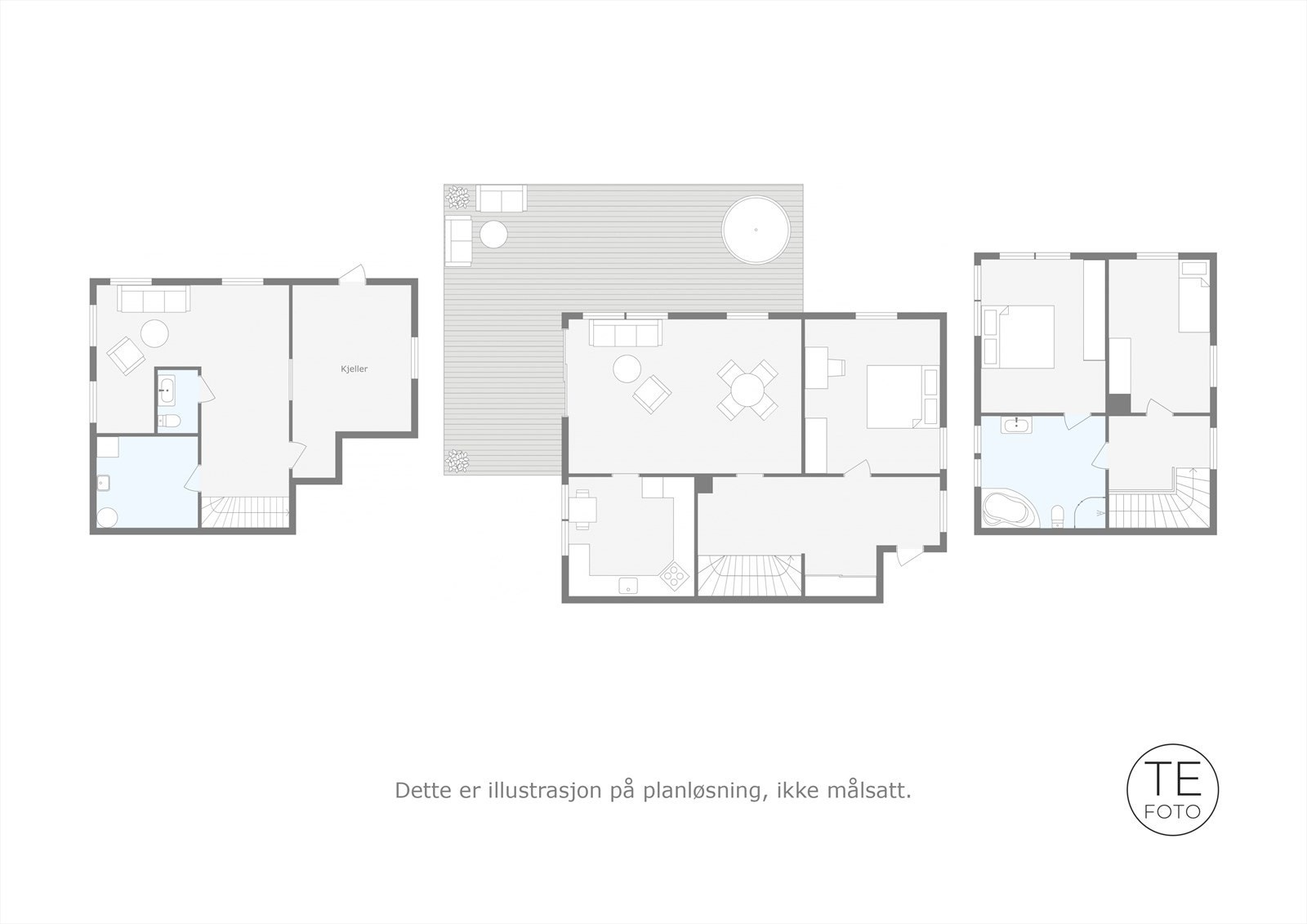 Plantegning. Galleribilde