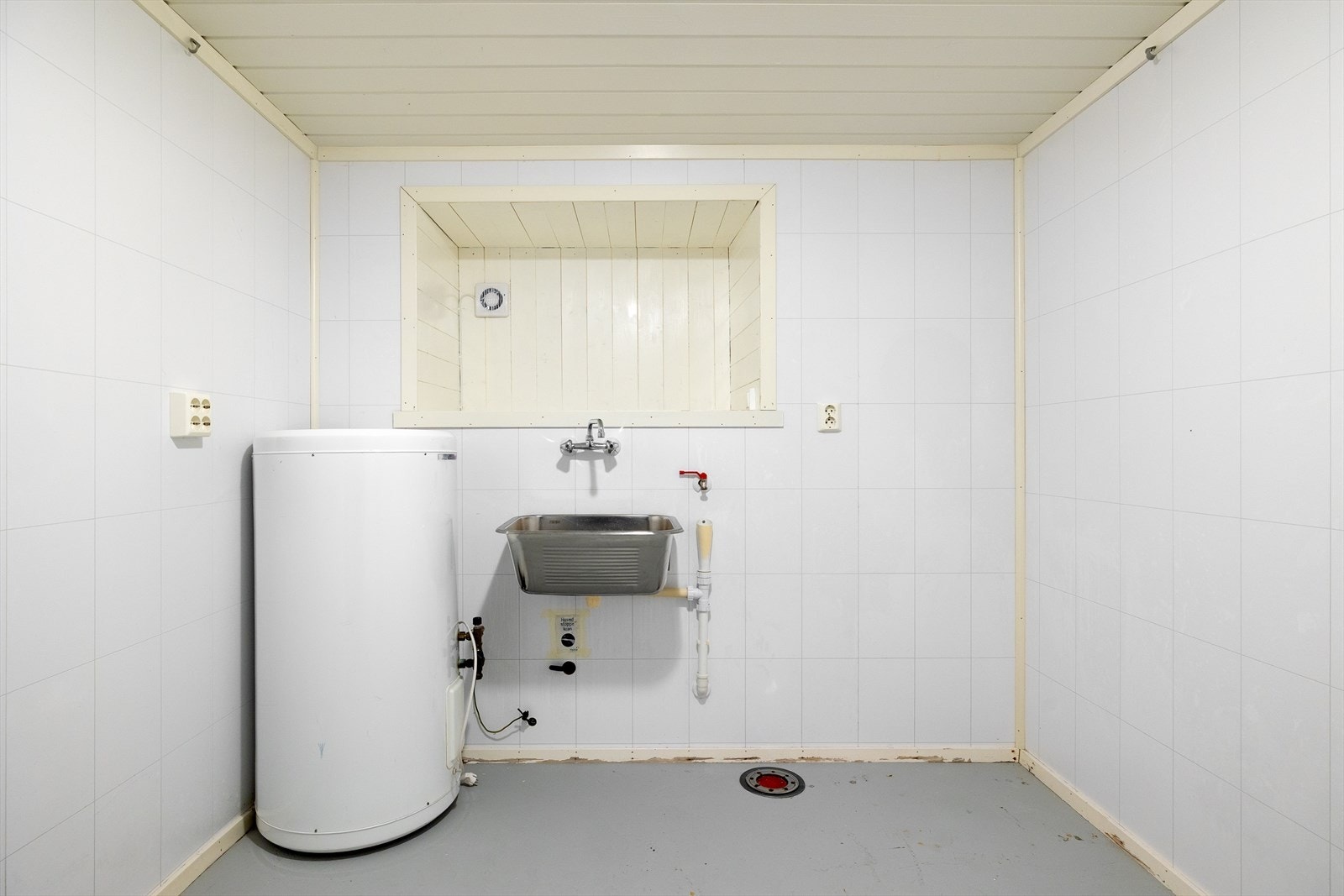 Boligens vaskerom ligger i denne etasjen. Galleribilde