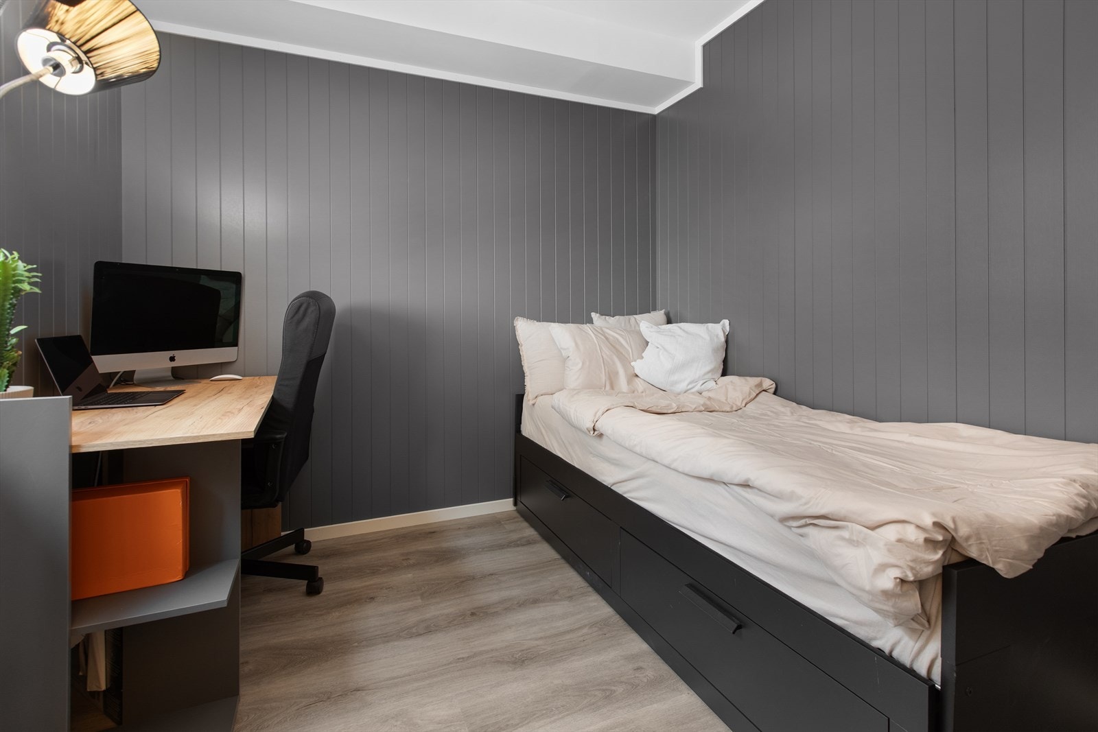 Soverom 2 egner seg godt som et barnerom, gjesterom, kontor, etc.
' Galleribilde