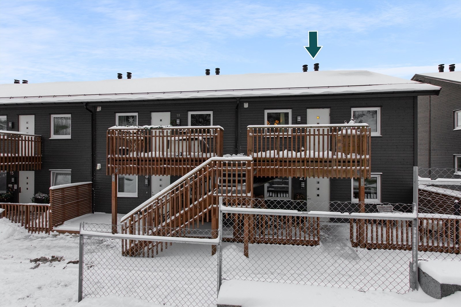 Nyere 3-R hjørneleilighet i et nytt boligfelt på Fjellsrudåsen. Galleribilde