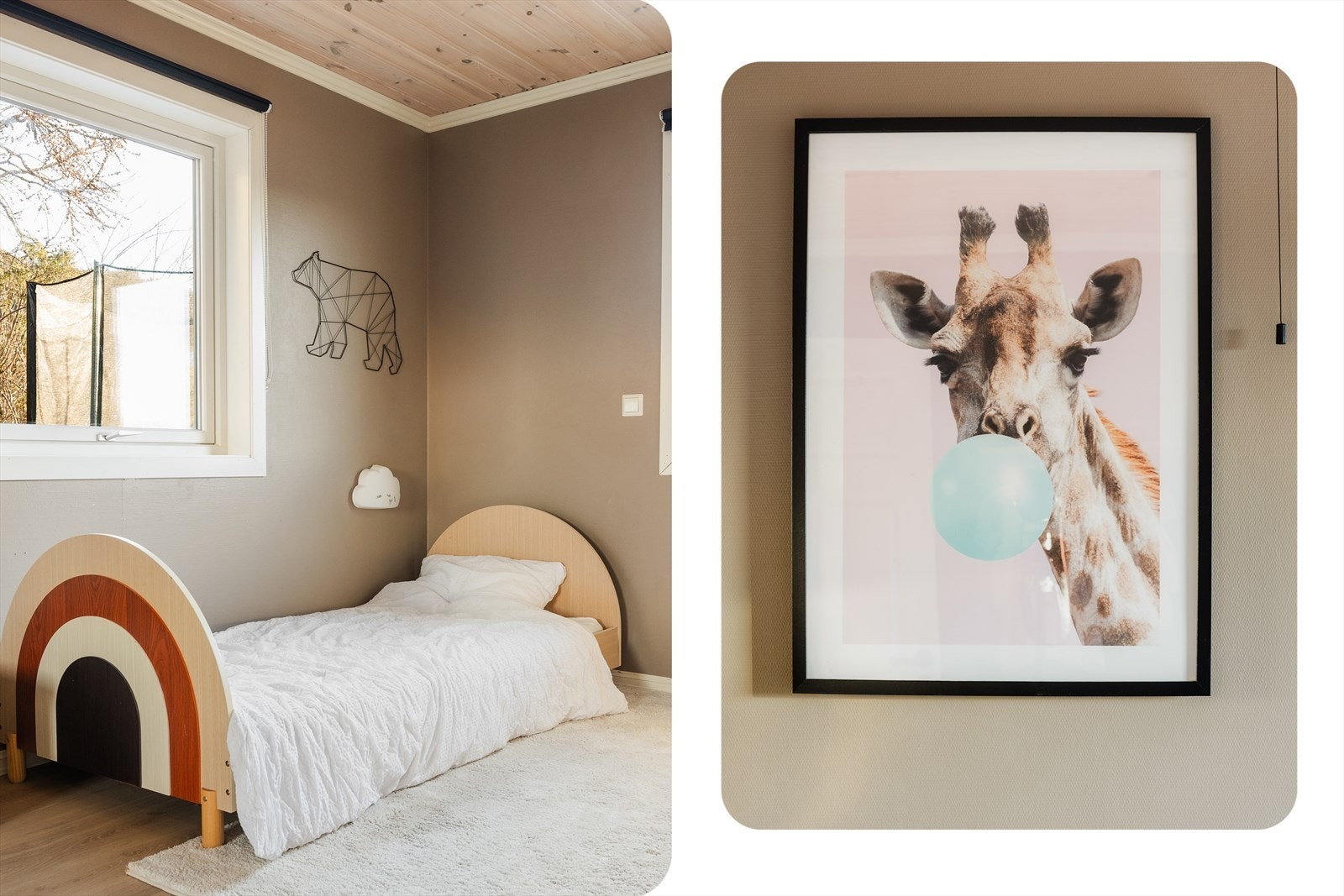 Det ble installert nye vindu på begge soverommene i 2025. Galleribilde