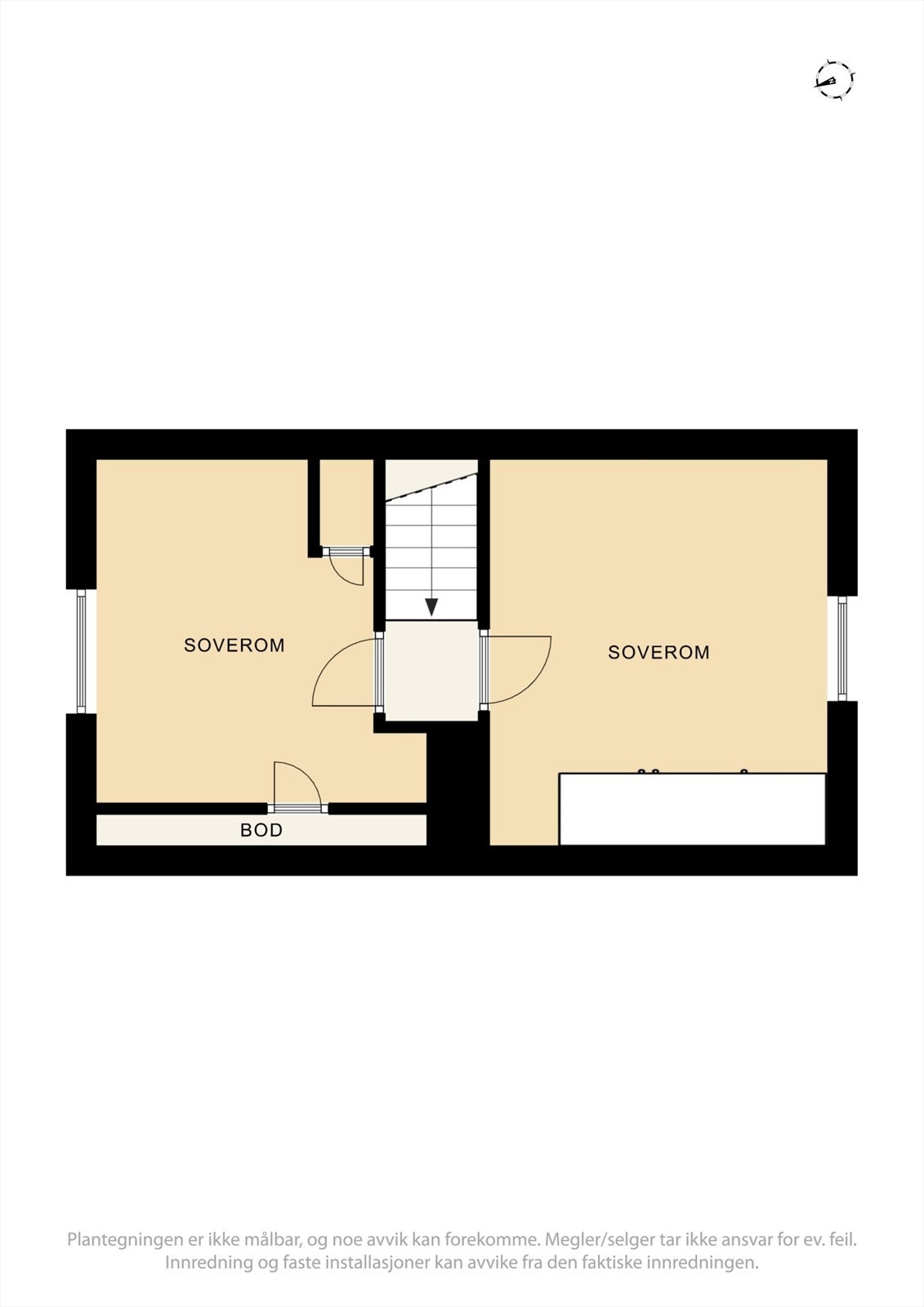 Plantegning 2. etasje Galleribilde