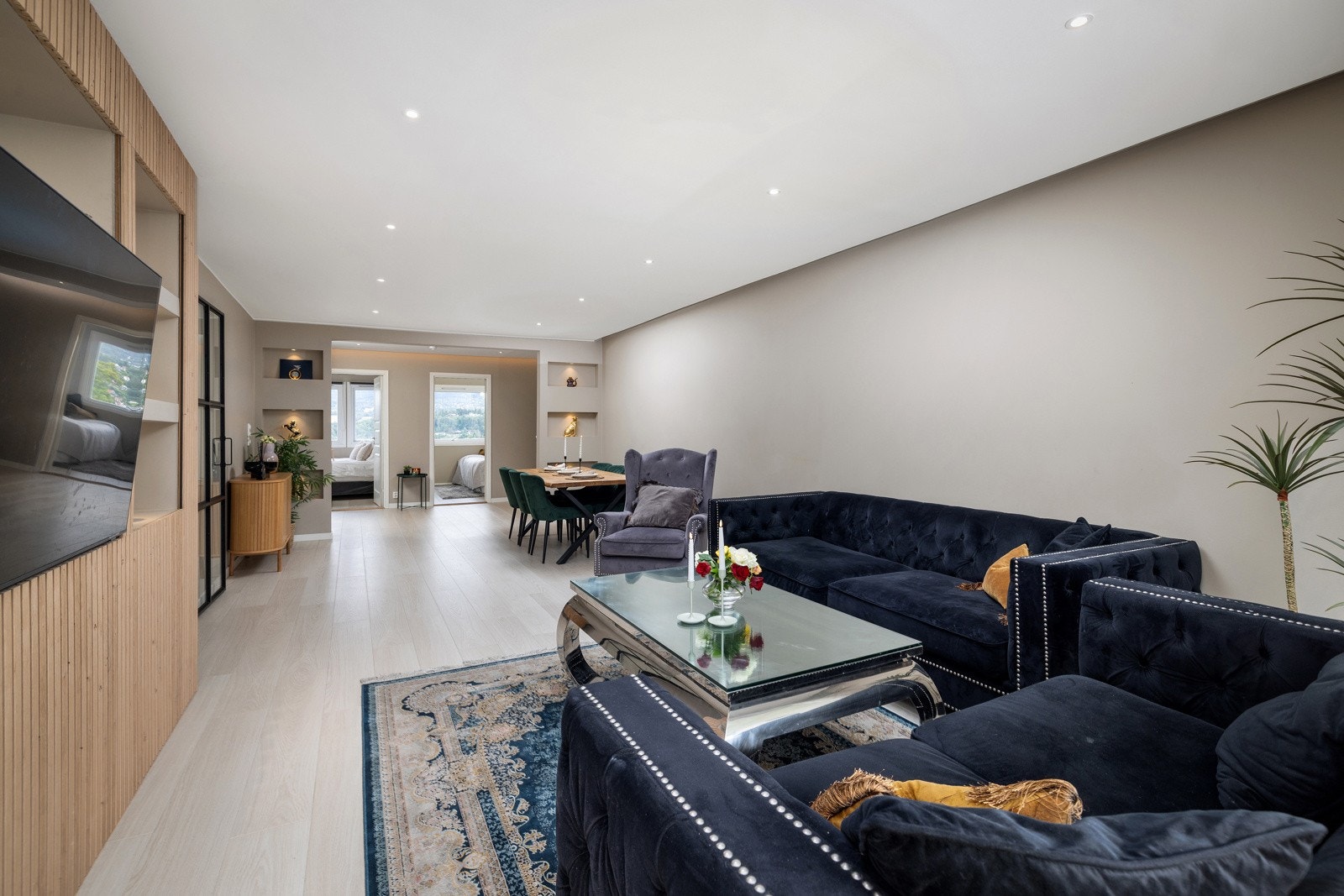 Praktisk planløsning som gir enkel møblering Galleribilde