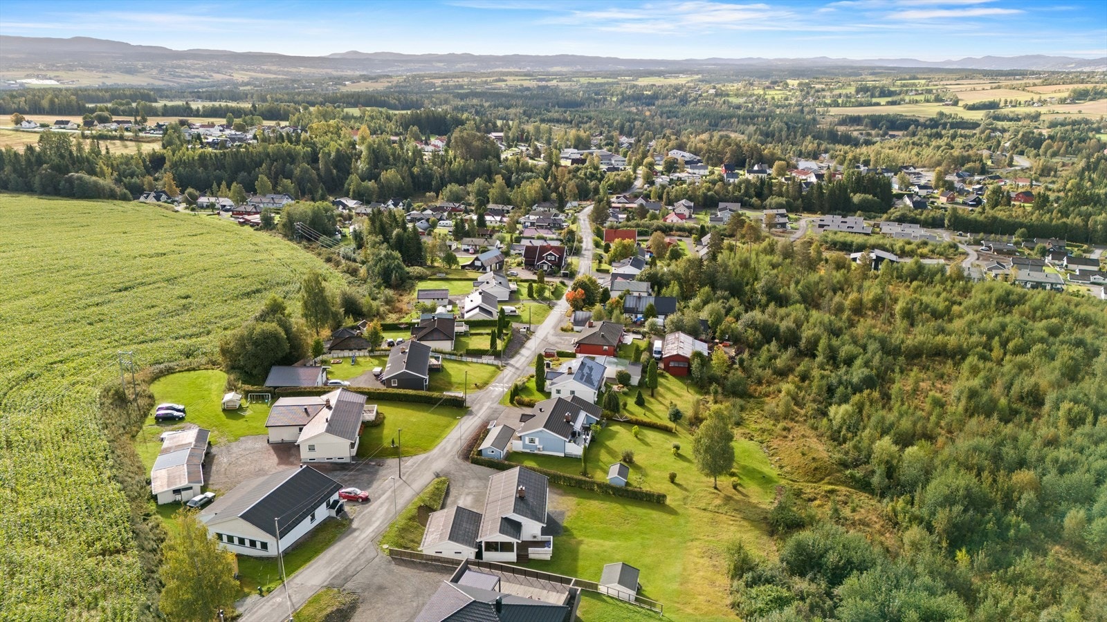 Dronebilde. Galleribilde