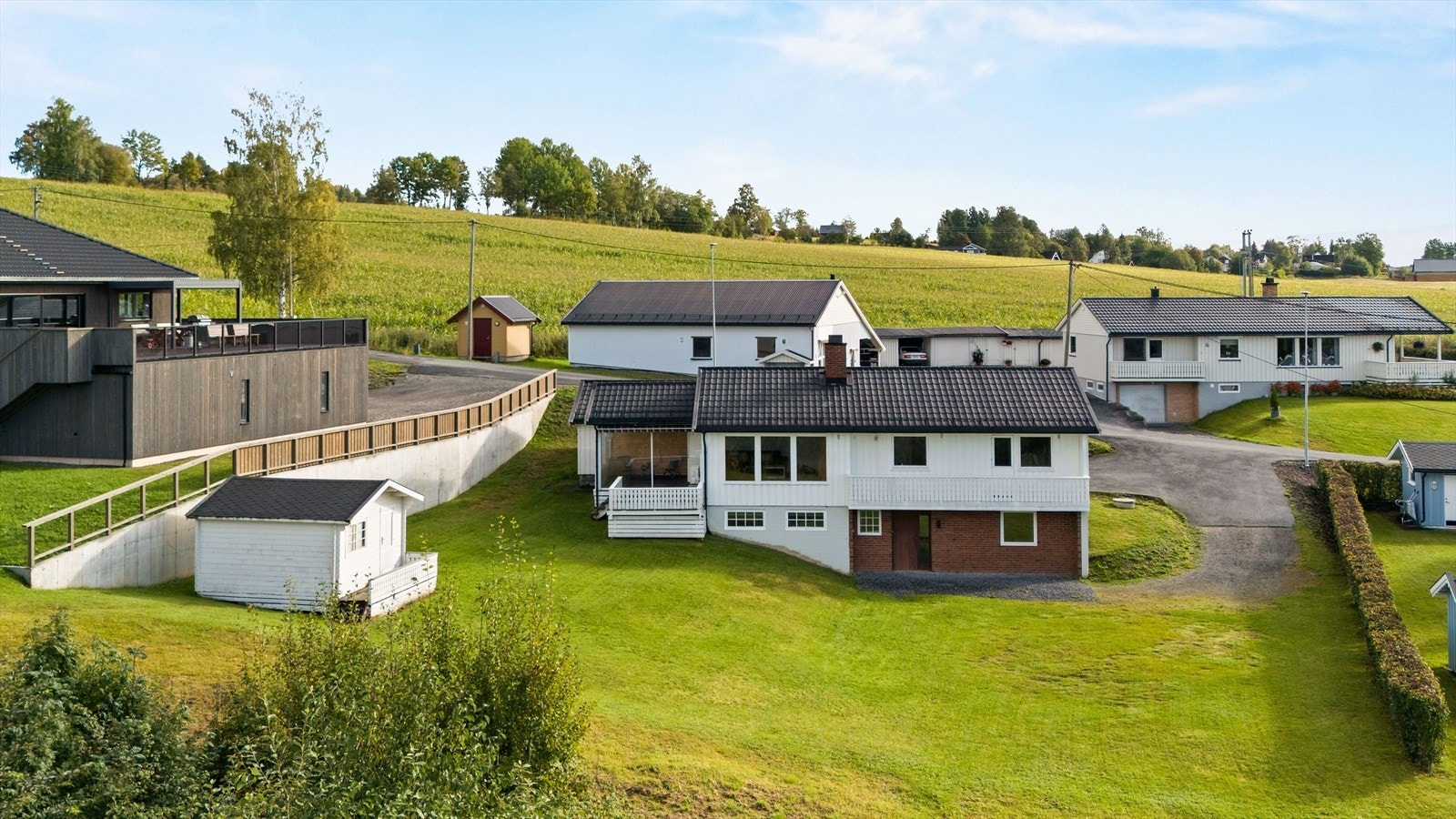 Dronebilde. Galleribilde