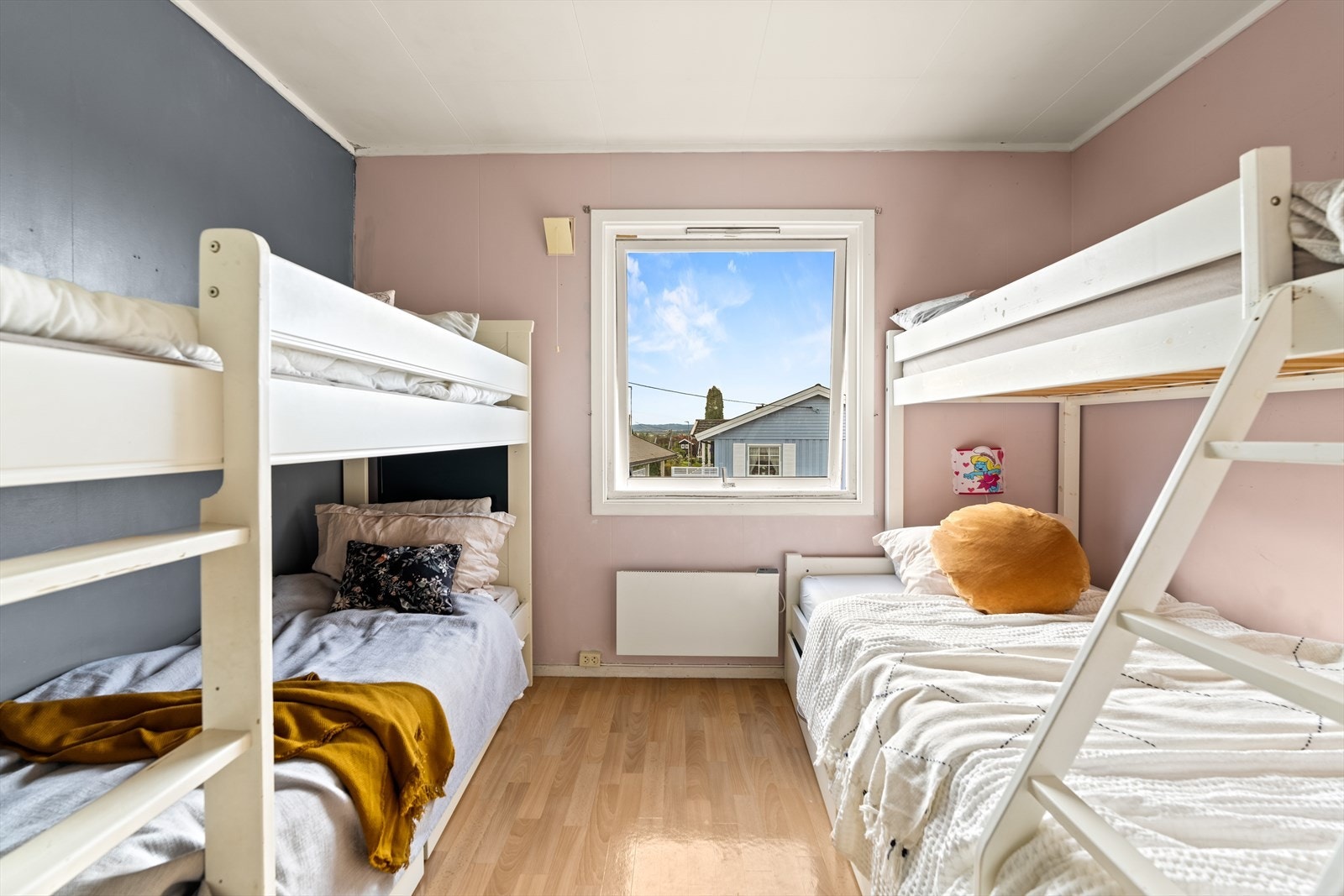 Soverom 2 innredet med køyesenger. Galleribilde