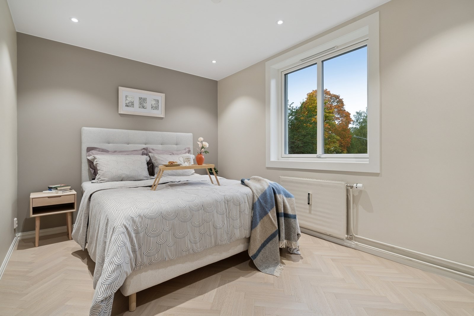 Leiligheten byr på to flotte soverom. Galleribilde