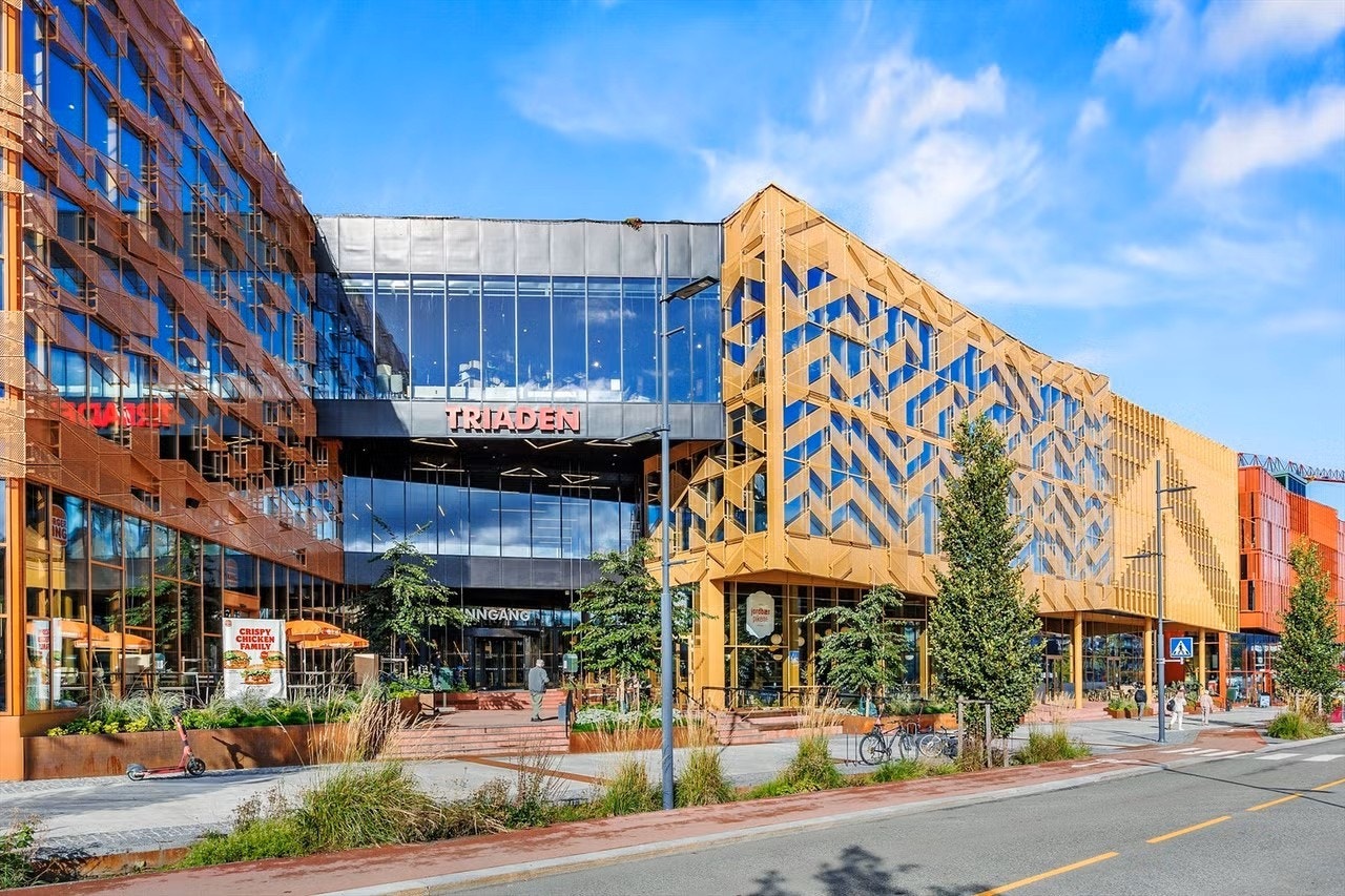 Triaden senter er kort kjøretur fra boligen. Galleribilde