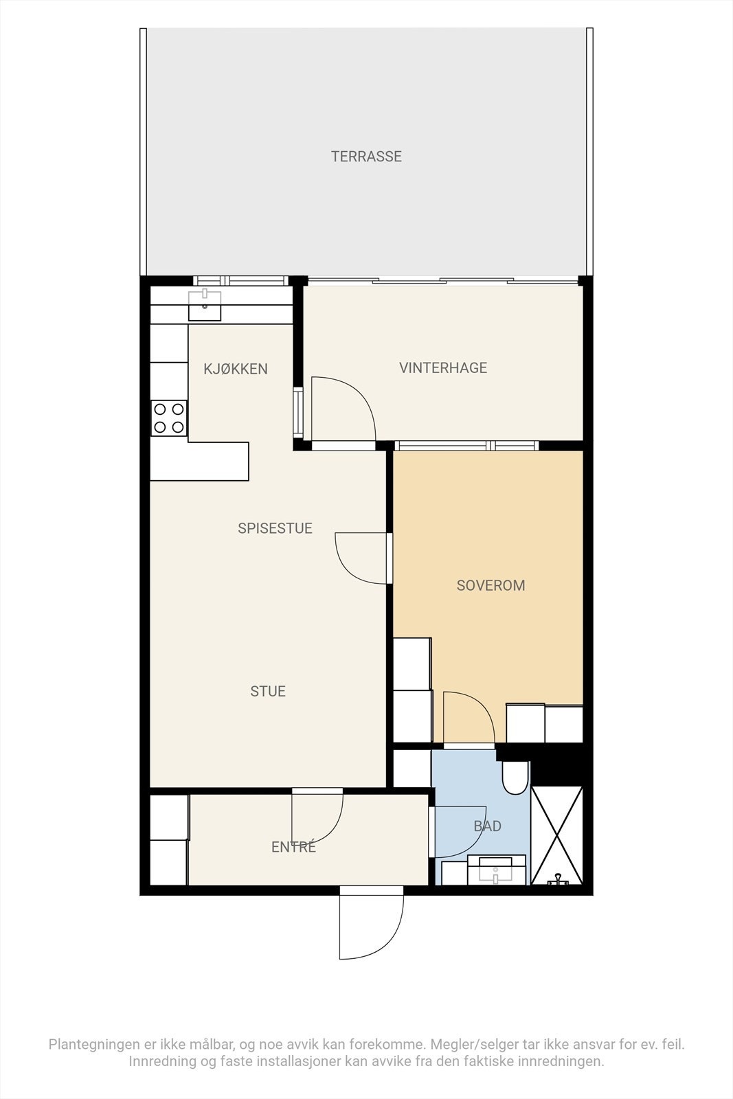 Plantegning Galleribilde