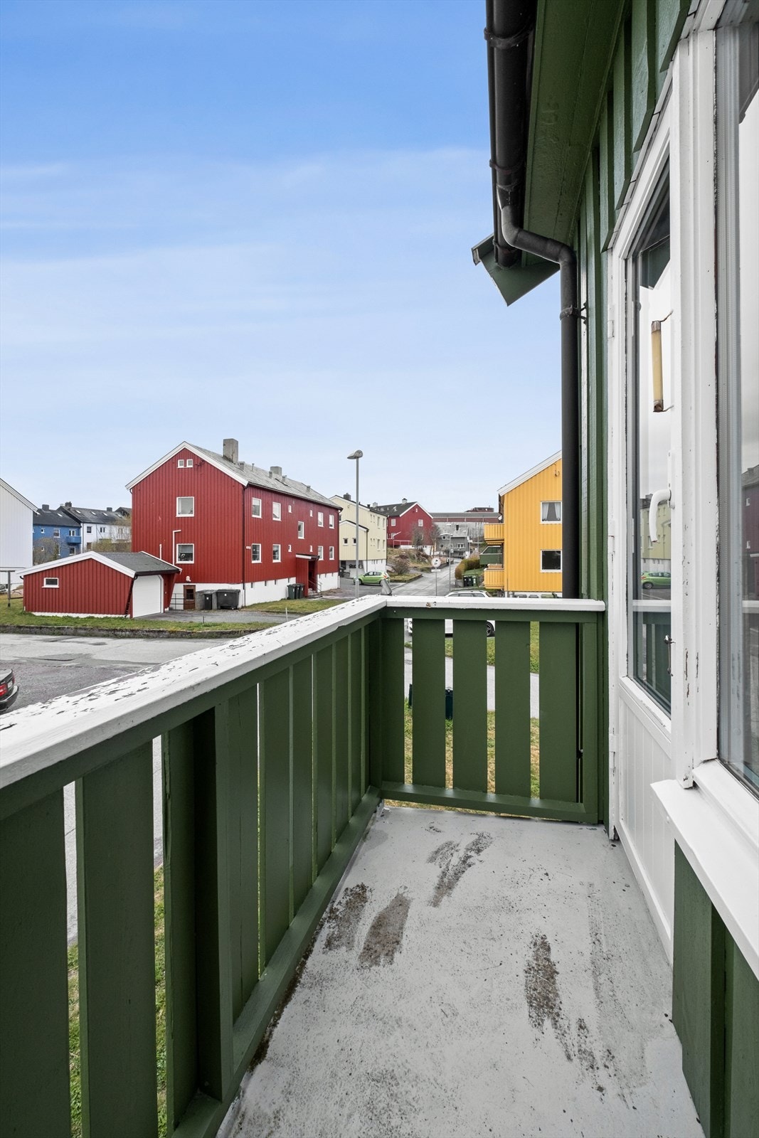 Gode solforhold på balkongen Galleribilde