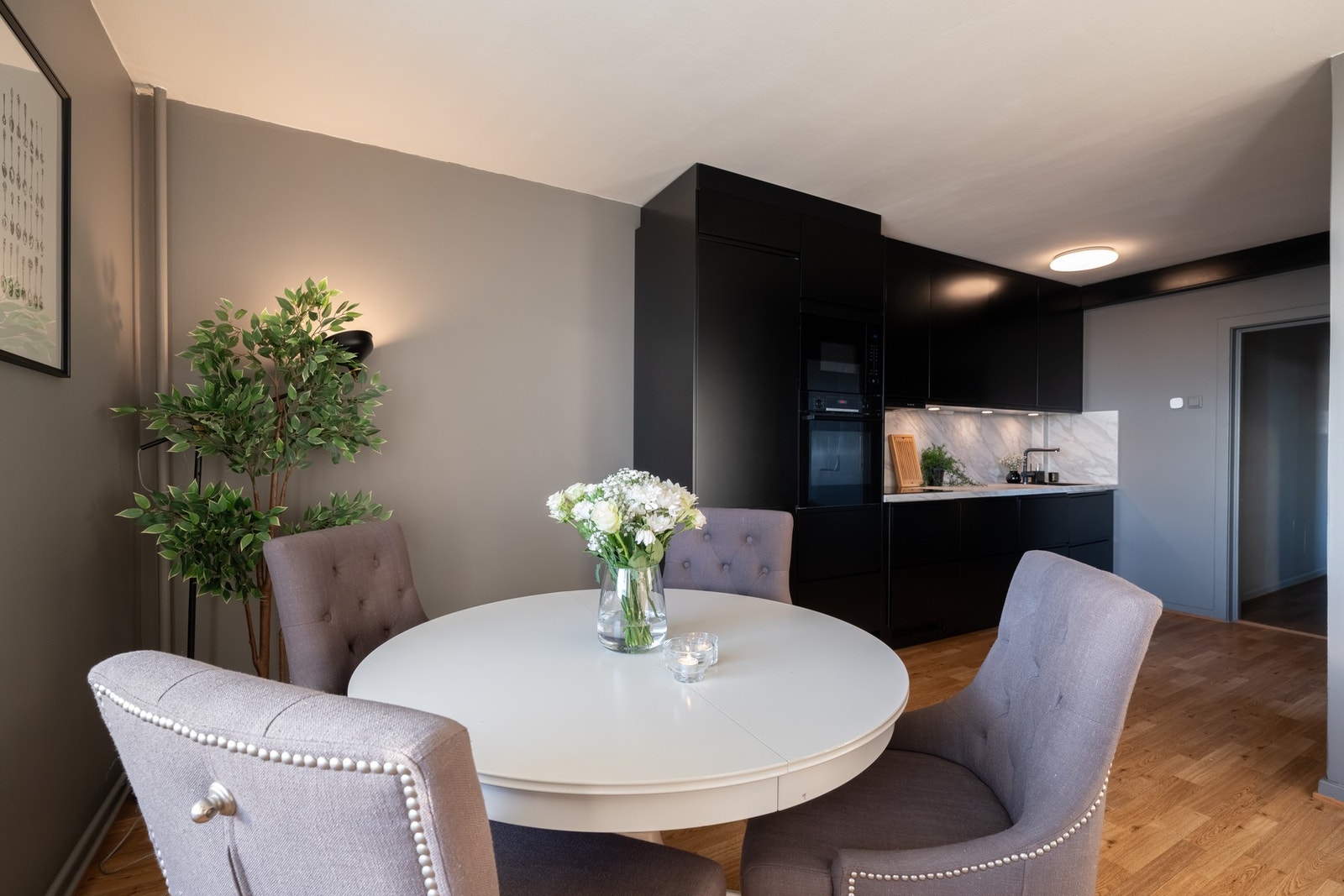 Den stilige og praktiske kjøkkendelen var ny i 2022. Galleribilde