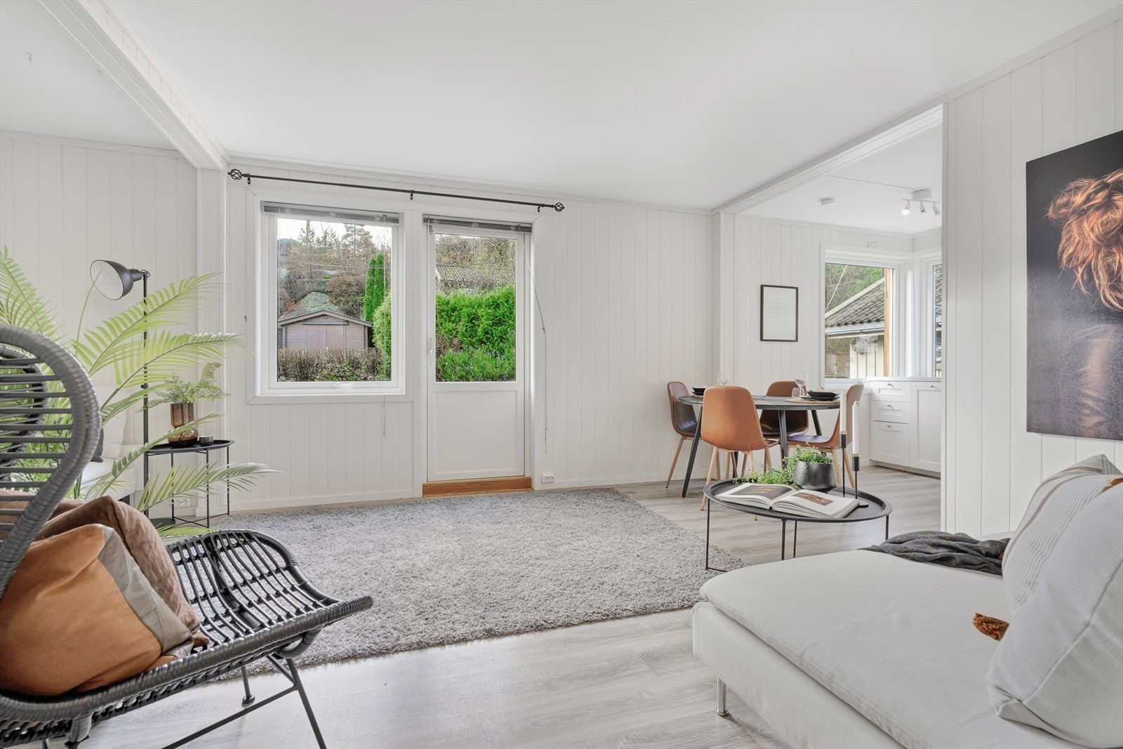 Utgang til veranda Galleribilde