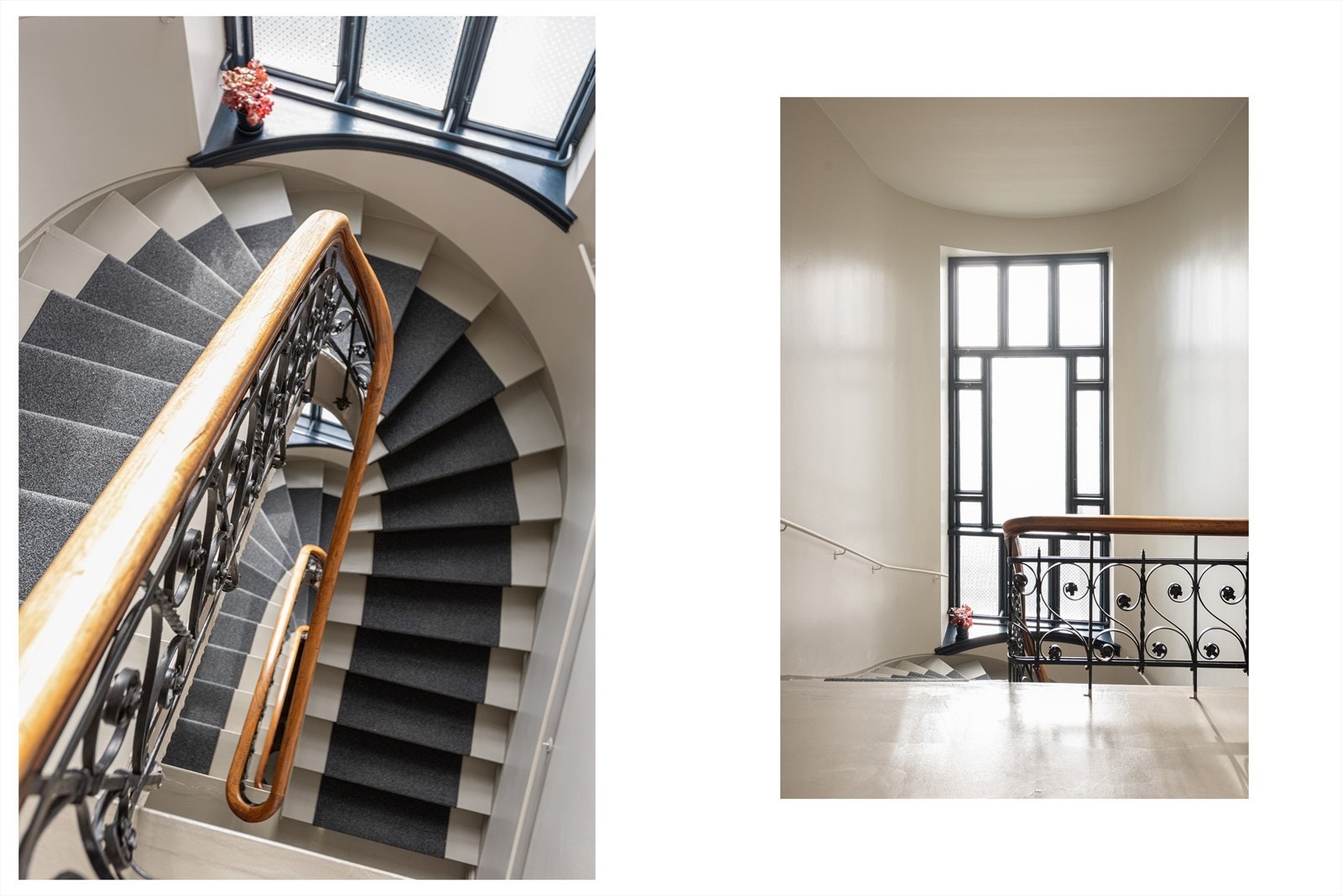 Meget pent, klassisk og representativt trappeløp Galleribilde