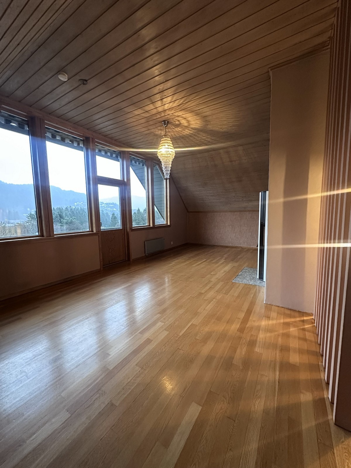 Lys stue med god takhøyde Galleribilde