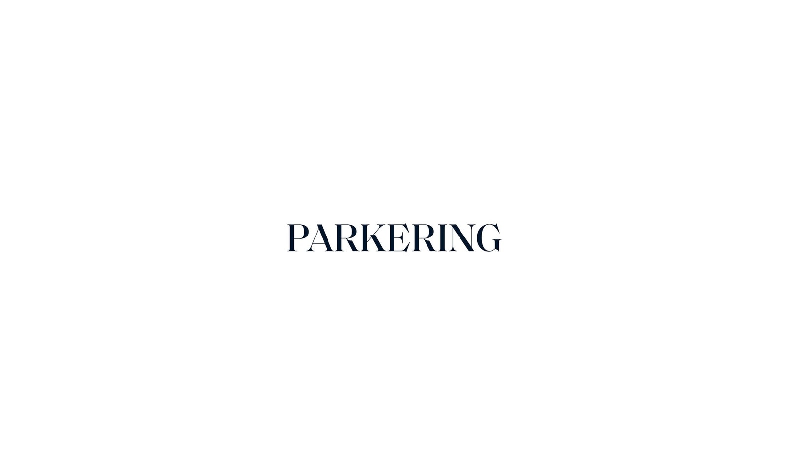 Parkering. Galleribilde