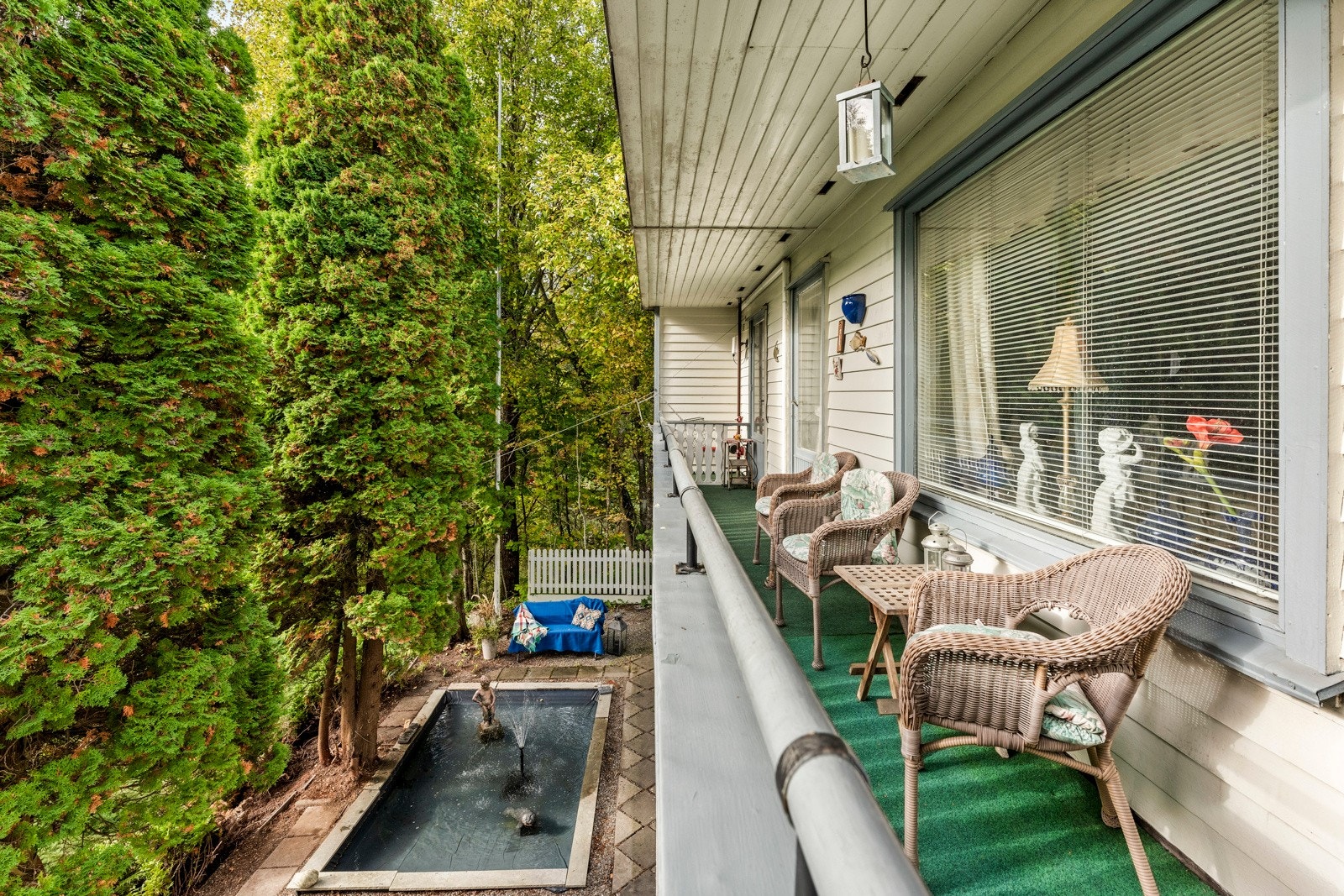 Flott balkong med god utsikt Galleribilde