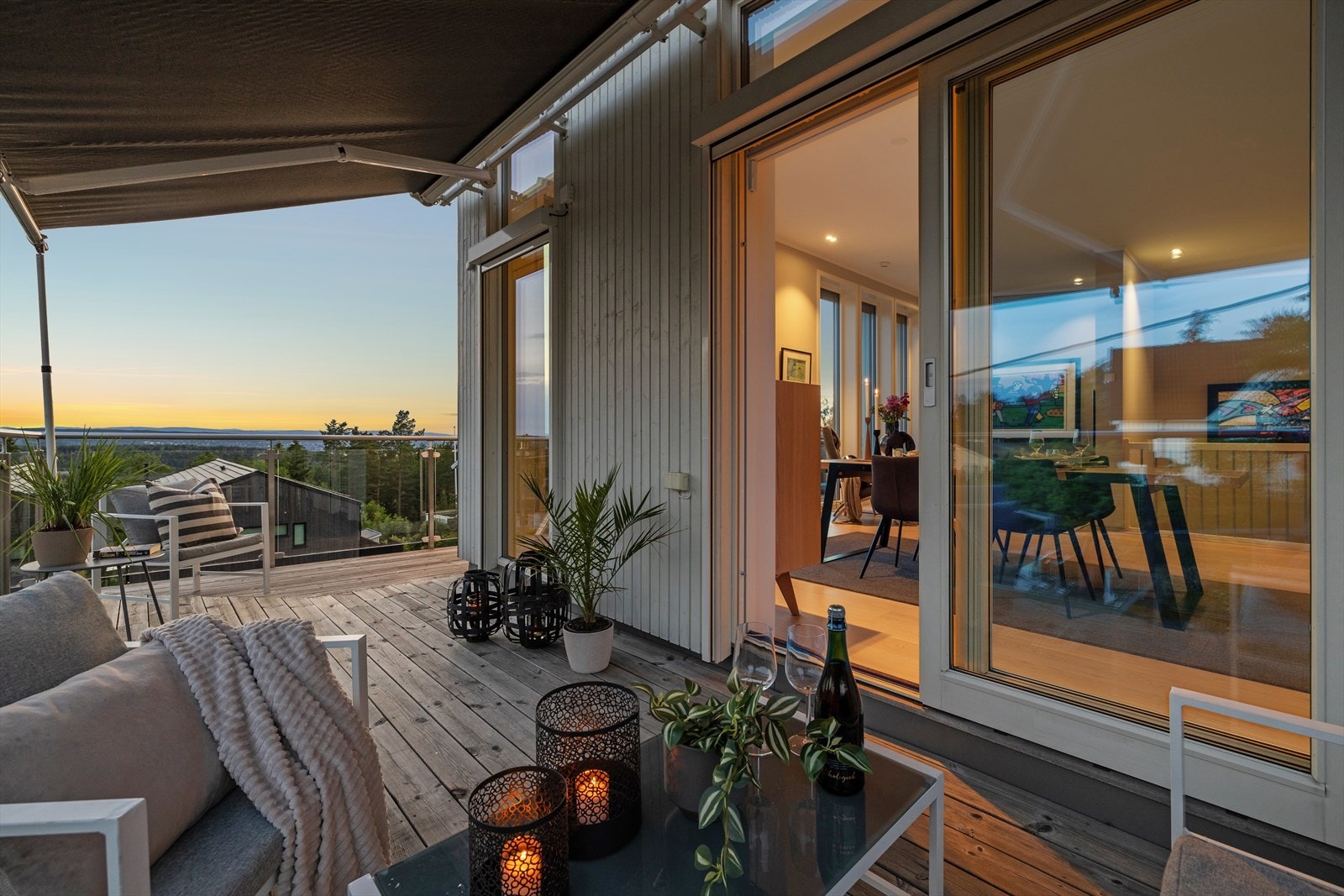 Her kan sommeren nytes fra fra morgen til kveld. Galleribilde