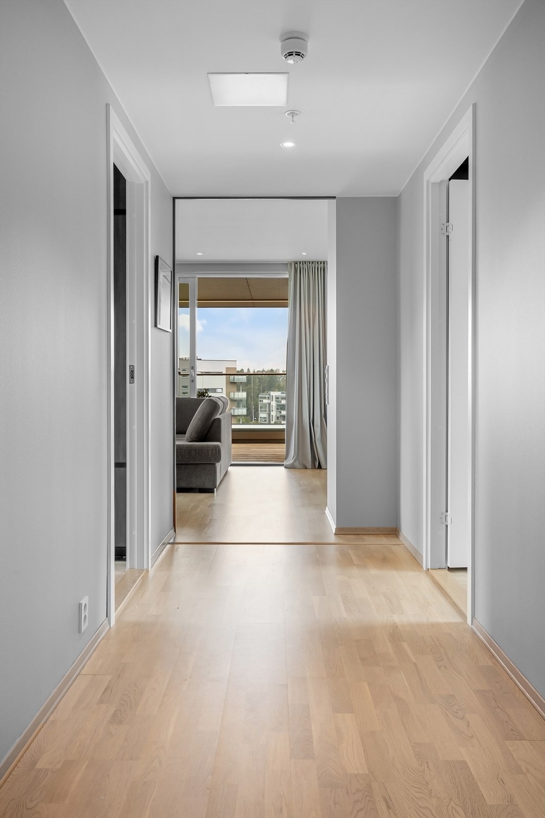 Fine og lyse overflater gjør det enkelt å innrede. Galleribilde