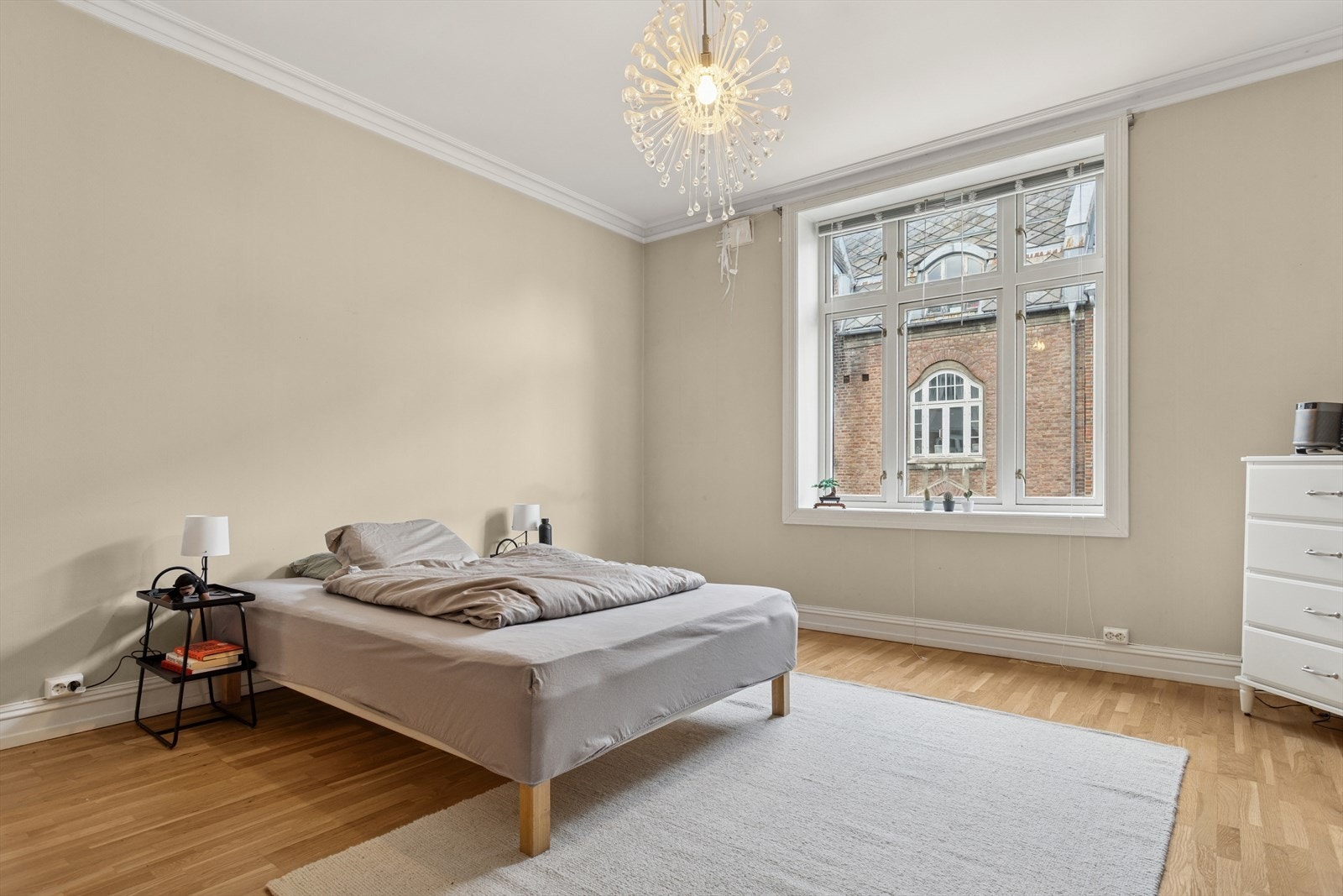 Opprinnelig stue nr 2 benyttes i dag som soverom. Galleribilde