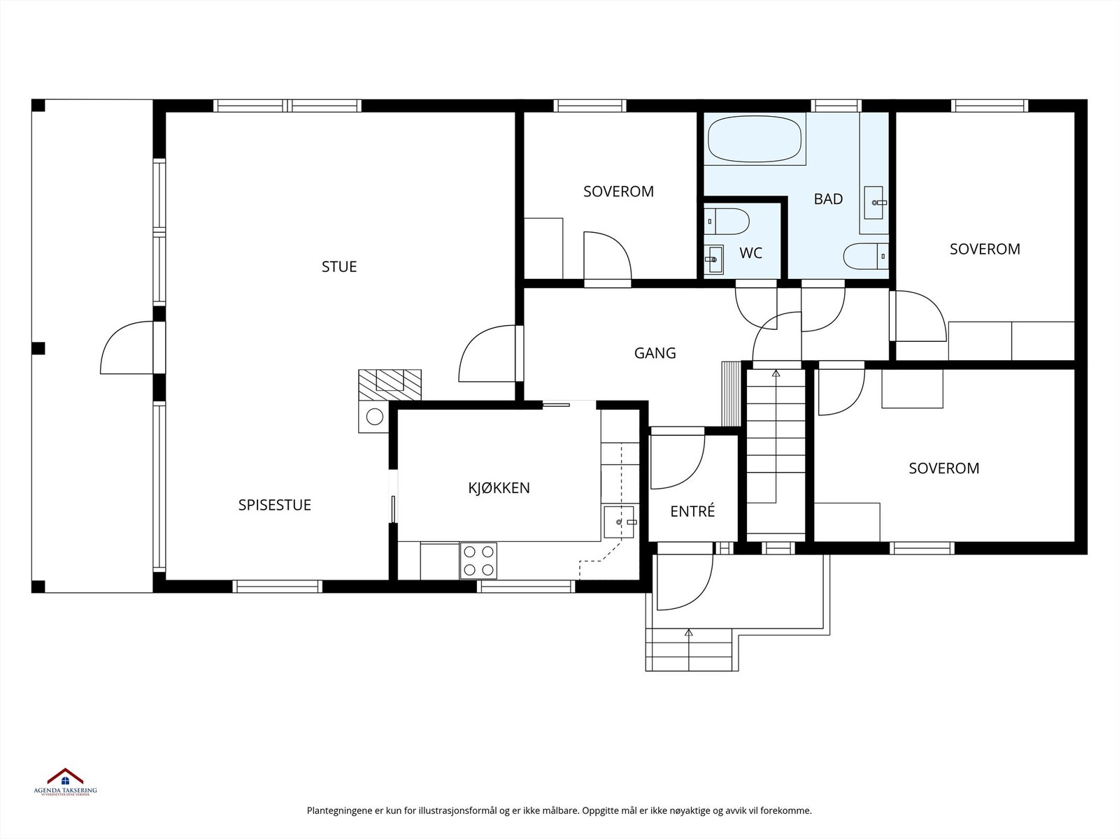 Plantegning | 1. etasje Galleribilde