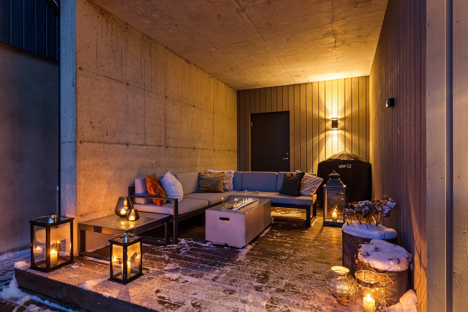 Stemningsbilde fra hagestuen Galleribilde