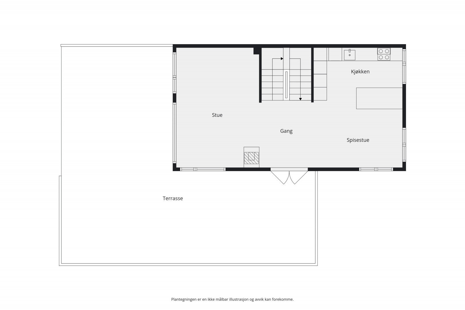 Plantegning - 2.etasje Galleribilde