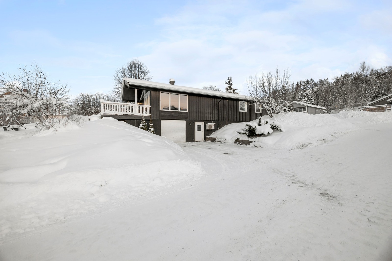 Tomten måler 614 kvm. Galleribilde